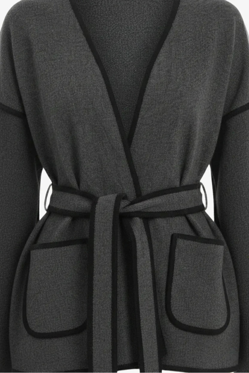 Carina - Open-Neck Wrap Jacket 3