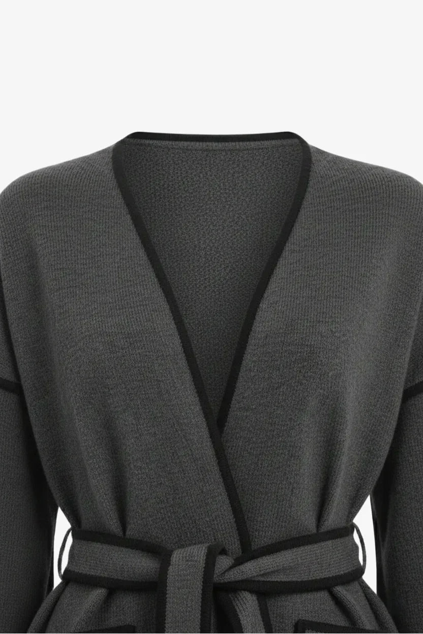 Carina - Open-Neck Wrap Jacket 4