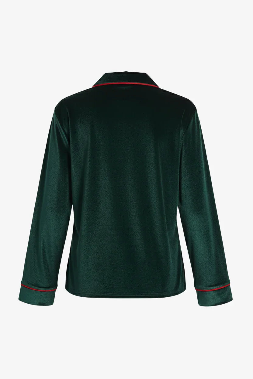 Carina - Pyjama Set with Contrast Piping 6