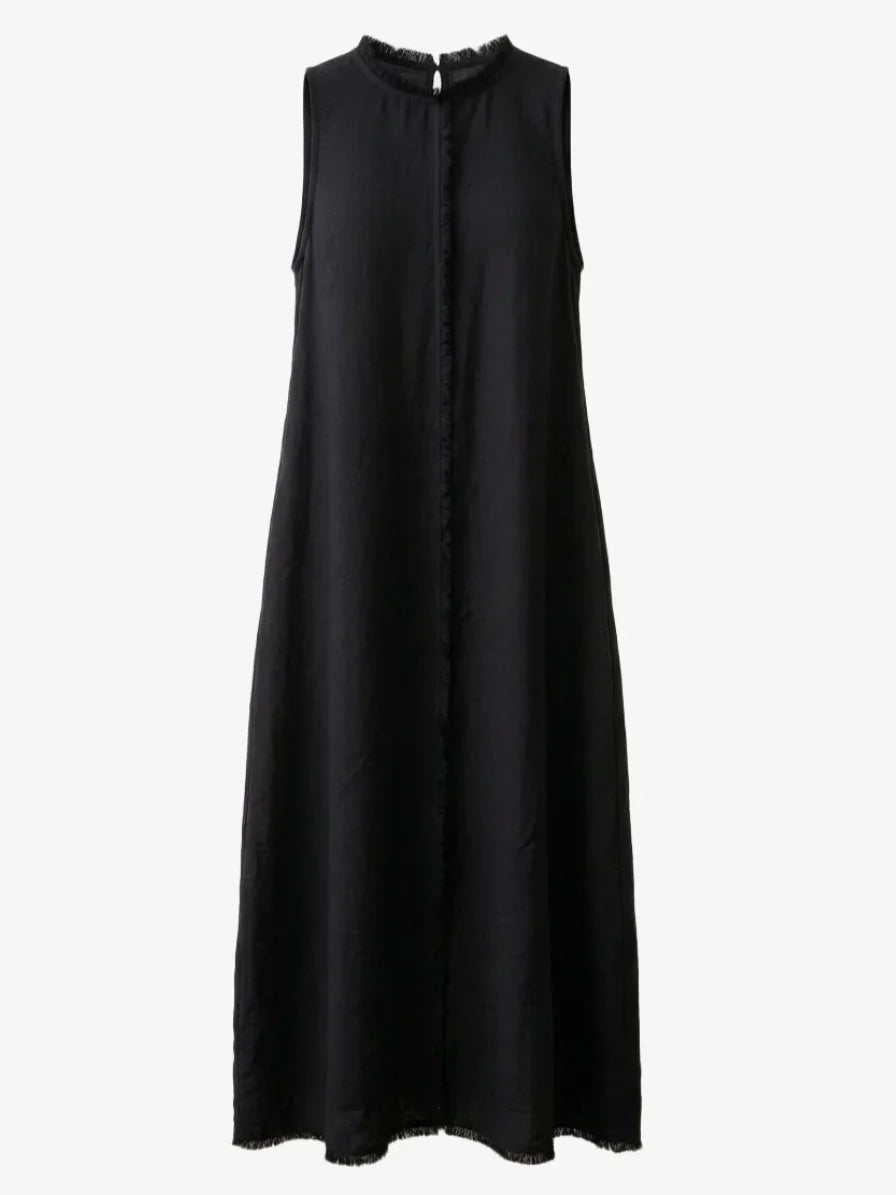 Frayed-Edge Lounge Dress - Carina 9