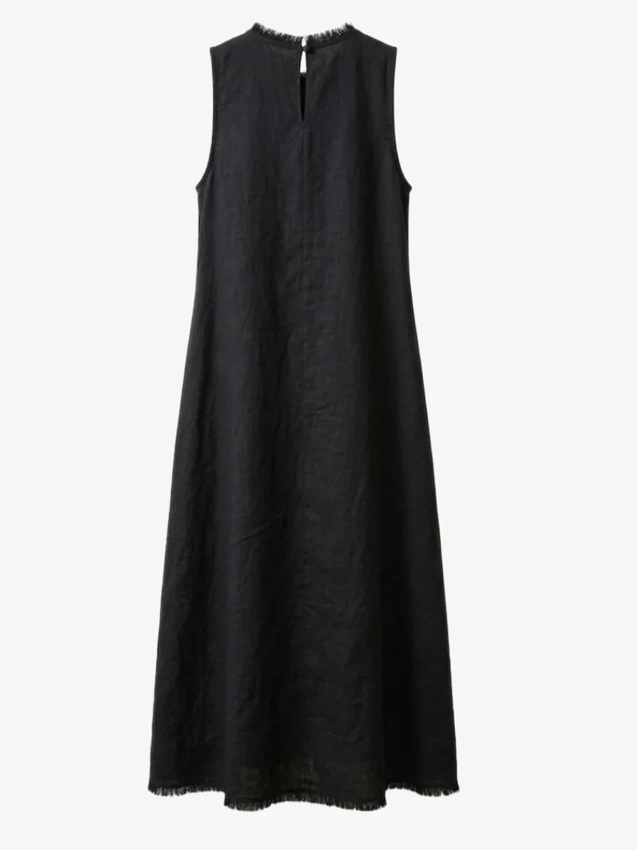 Frayed-Edge Lounge Dress - Carina 10