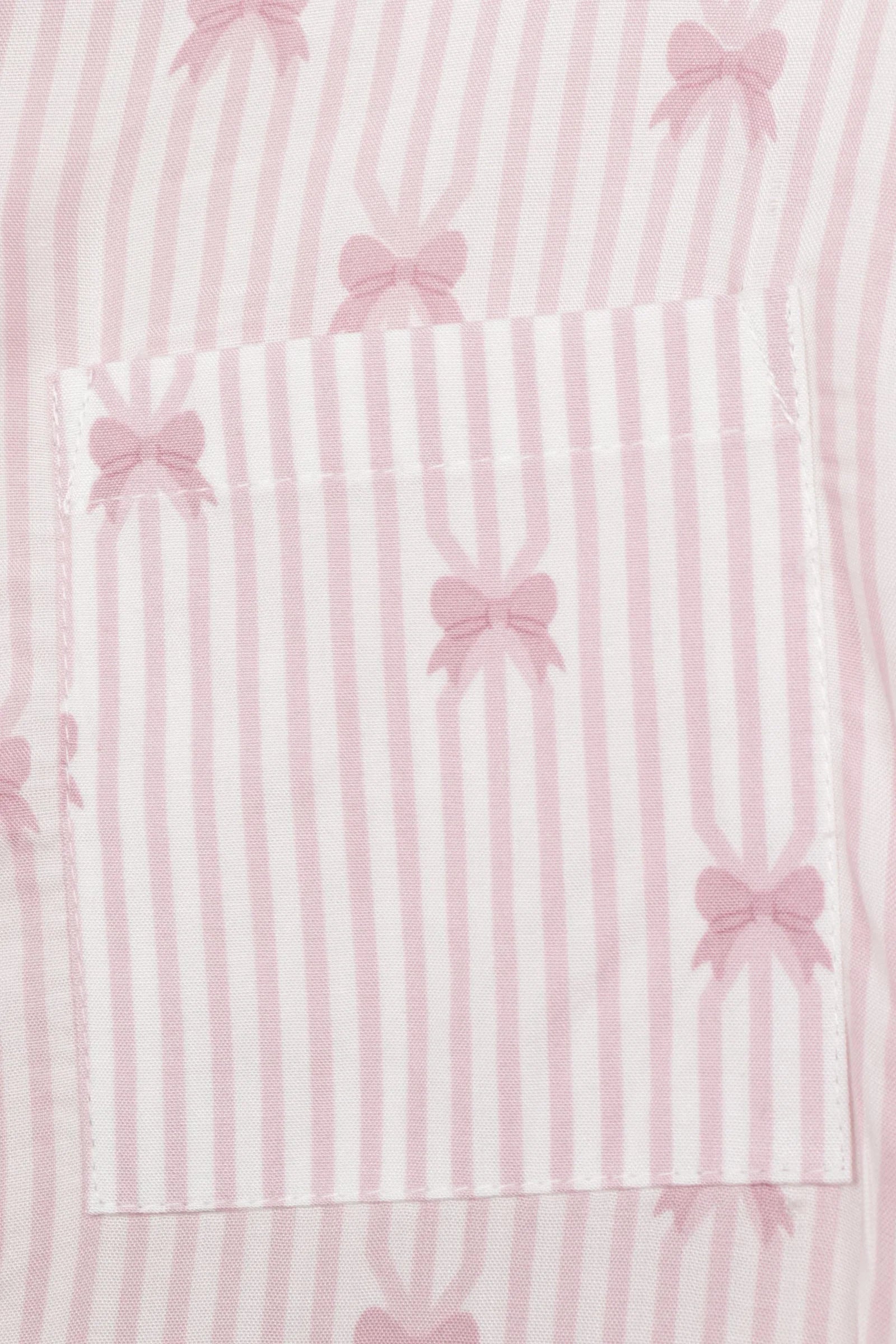 Striped Bow Pyjama Set - Carina - Babazzaro