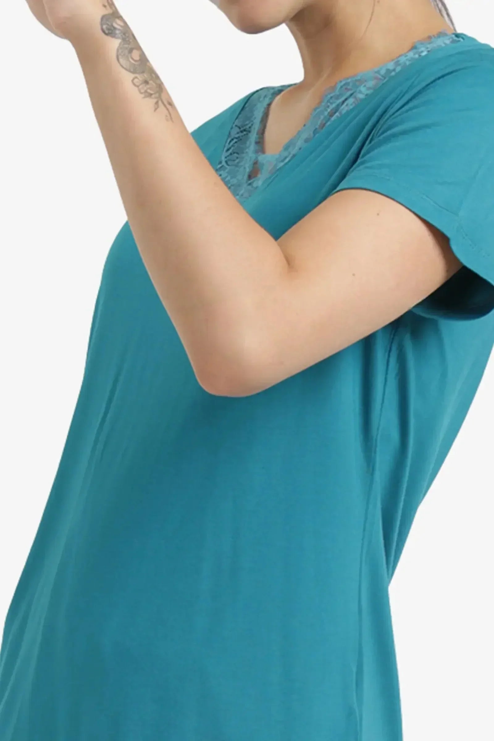 Carina - Pyjama Set with Lace Edges 25