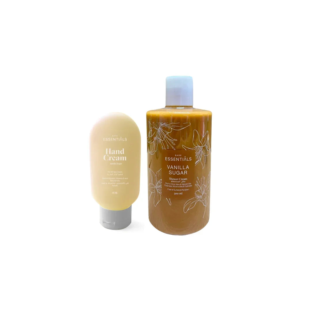 Shower Cream Vanilla Sugar & Hand Cream Vanilla Sugar - Essentials - Babazzaro