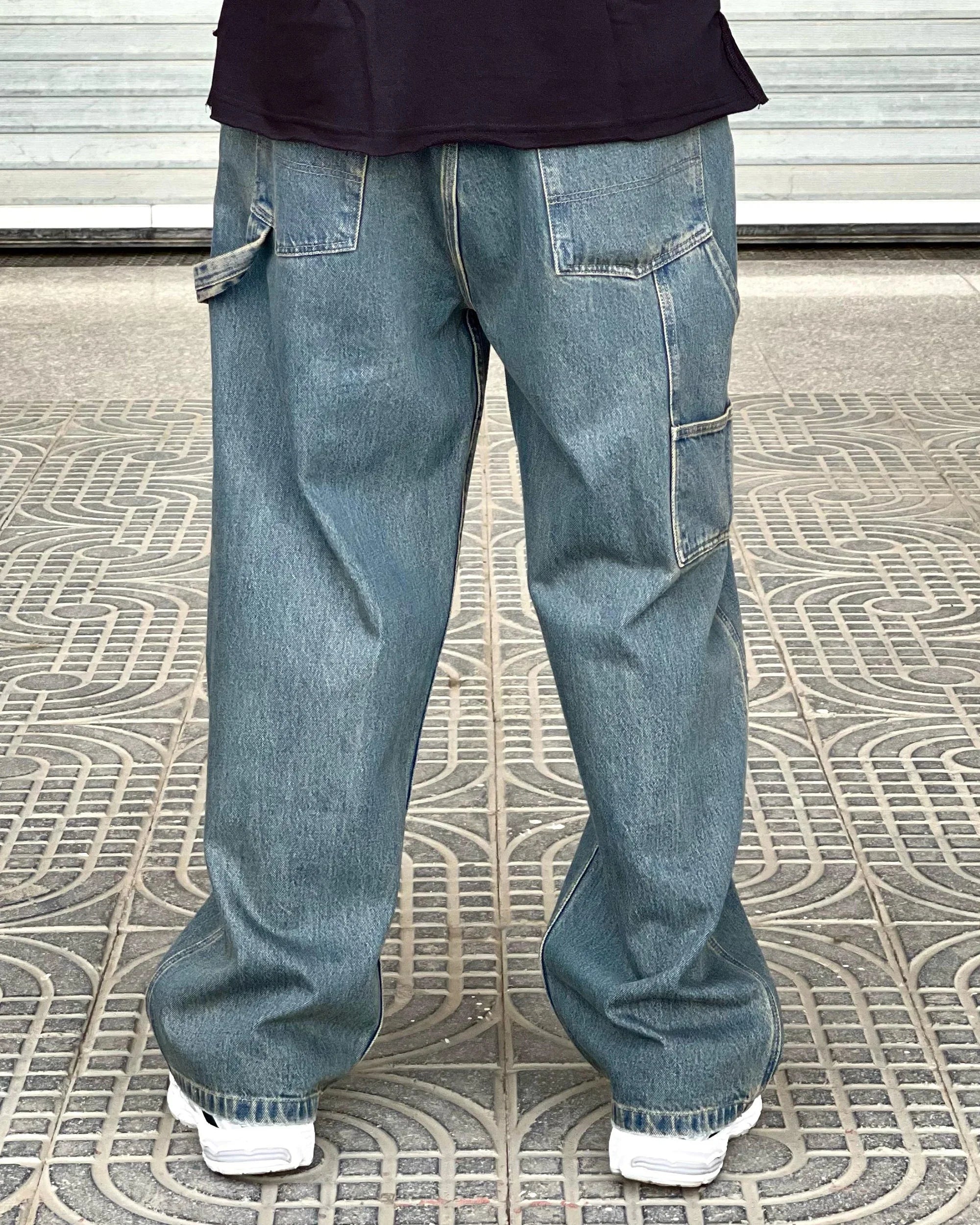 NAS Trends - Carpenter Denim Pant - Dirty Grey 4