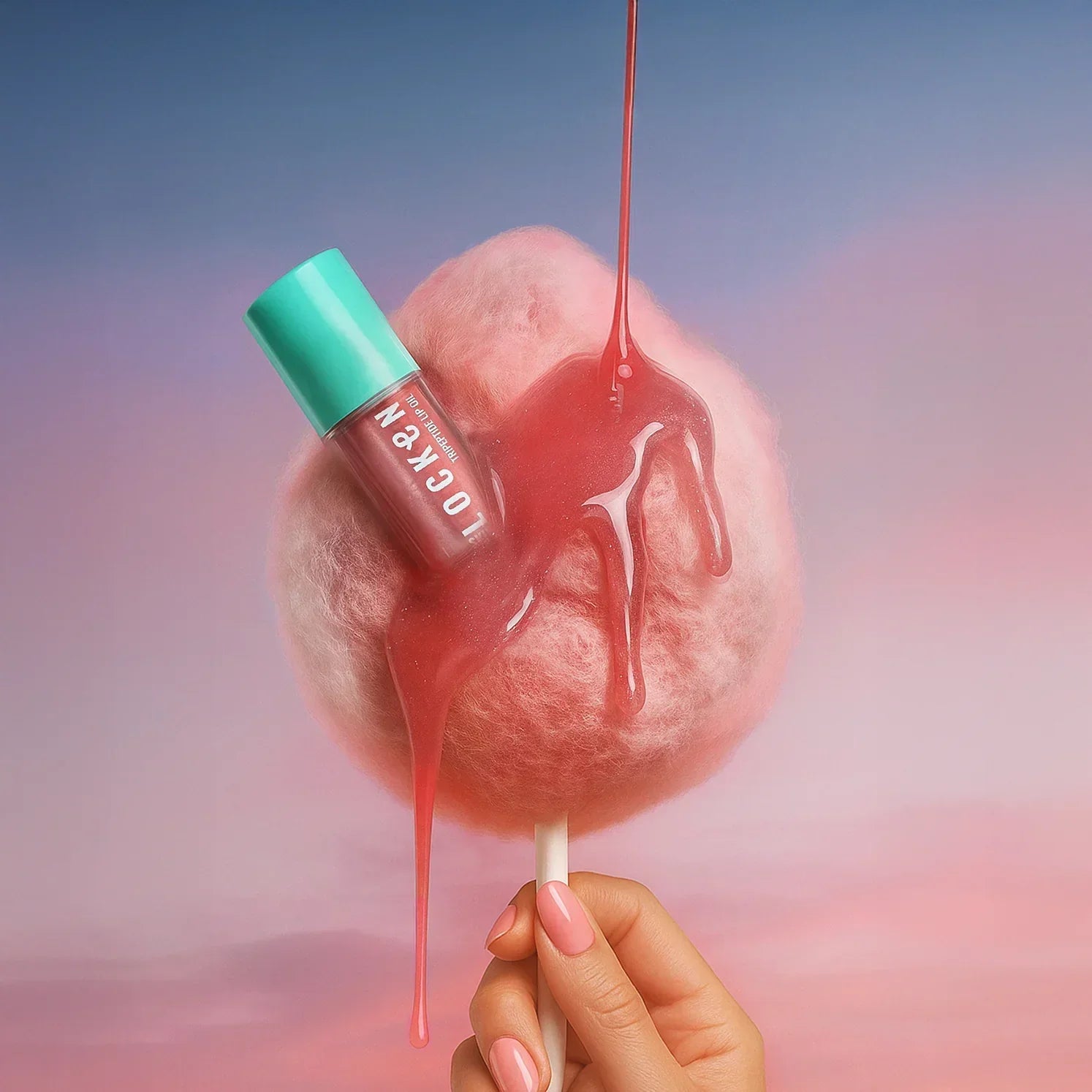 Locken - Tripeptide Lip Oil - Sugar Rush COTTON CANDY 5