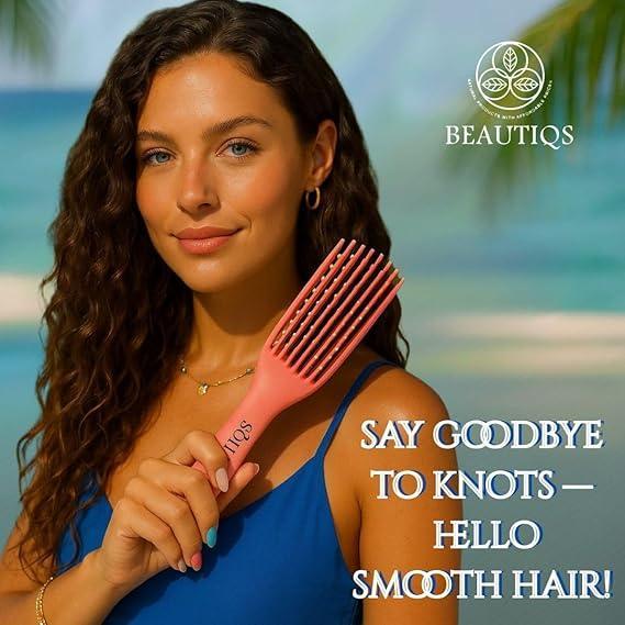 Curly Hair Brush - Beautiqs - Babazzaro