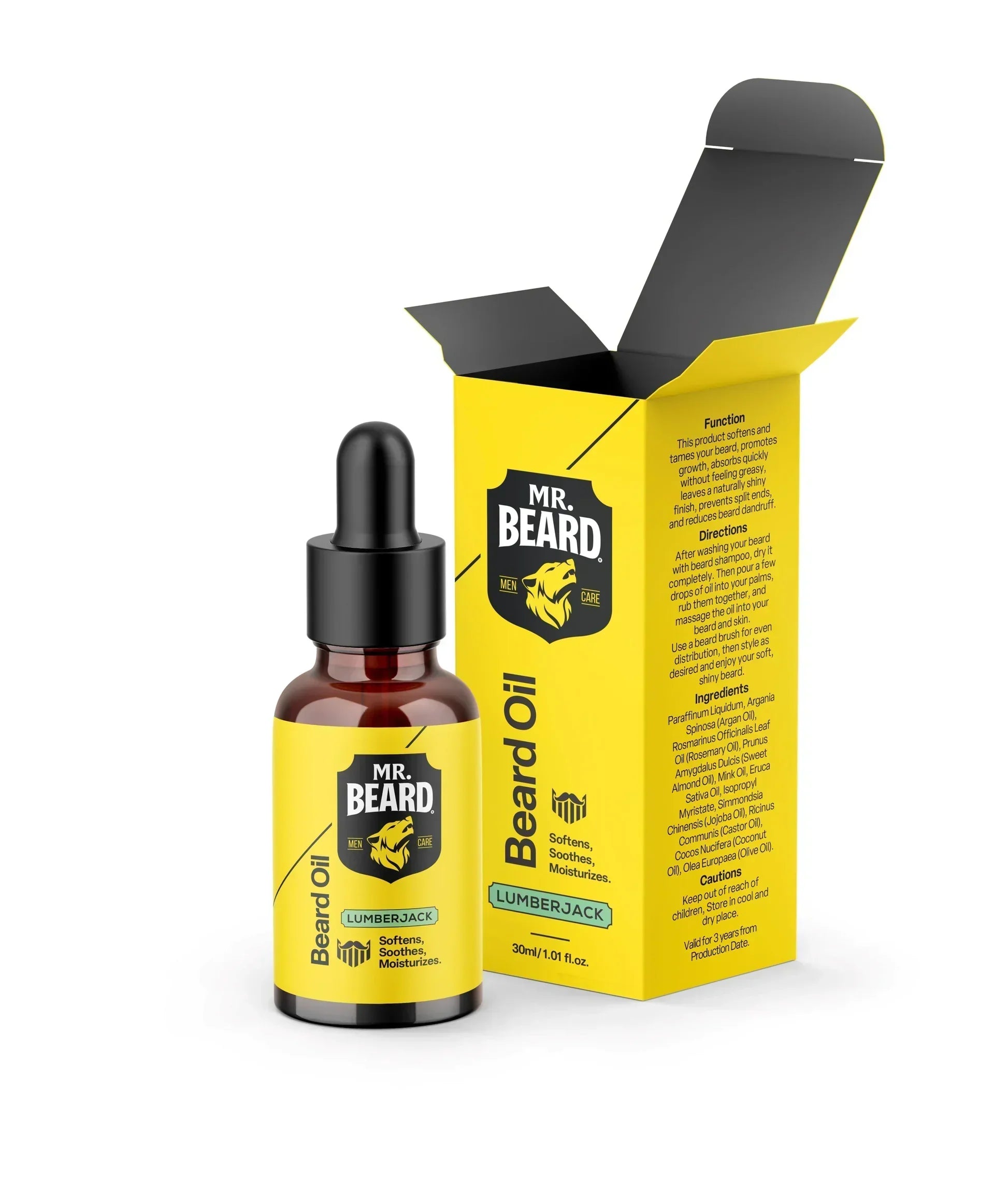 Mr.Beard - Beard Oil Lumberjack - 30ml 3