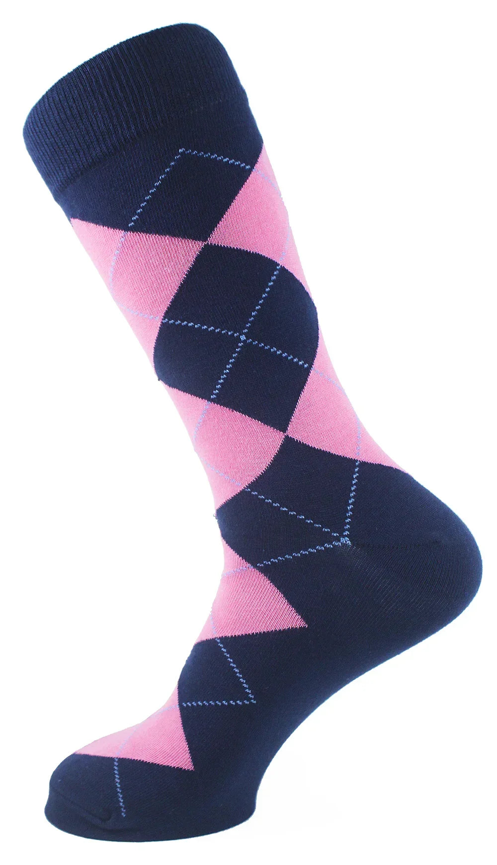 Men Set Of 6 Classic Argyle Socks Multicolour - Sam Socks - Babazzaro