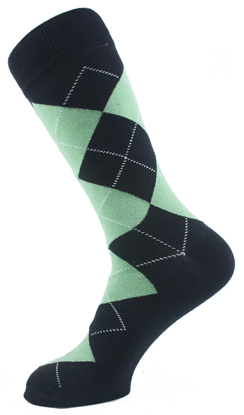 Men Set Of 6 Classic Argyle Socks Multicolour - Sam Socks - Babazzaro