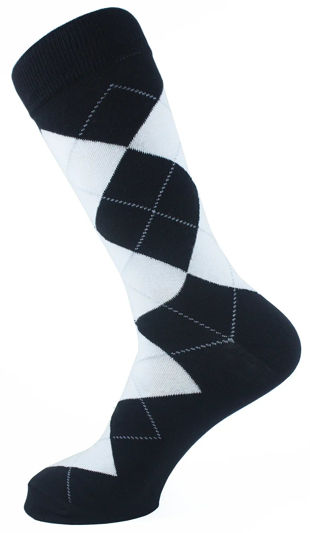 Men Set Of 6 Classic Argyle Socks Multicolour - Sam Socks - Babazzaro