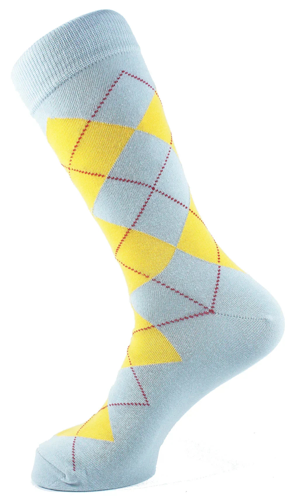 Men Set Of 6 Classic Argyle Socks Multicolour - Sam Socks - Babazzaro