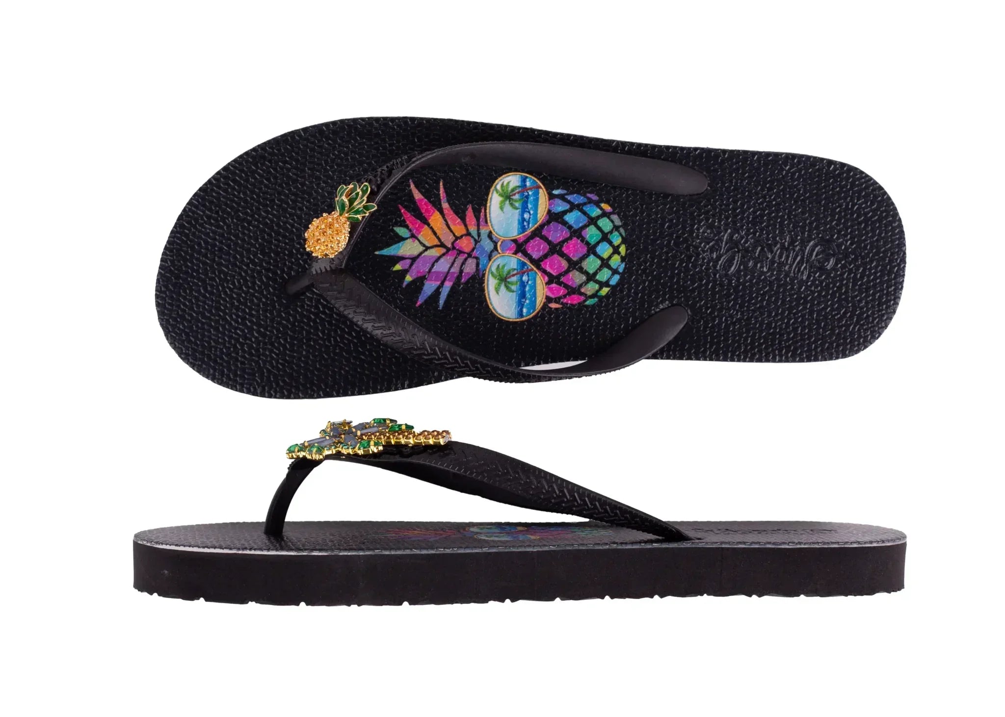 Slip&Go - Pineapple & Palm Premium Women’s Slipper 4