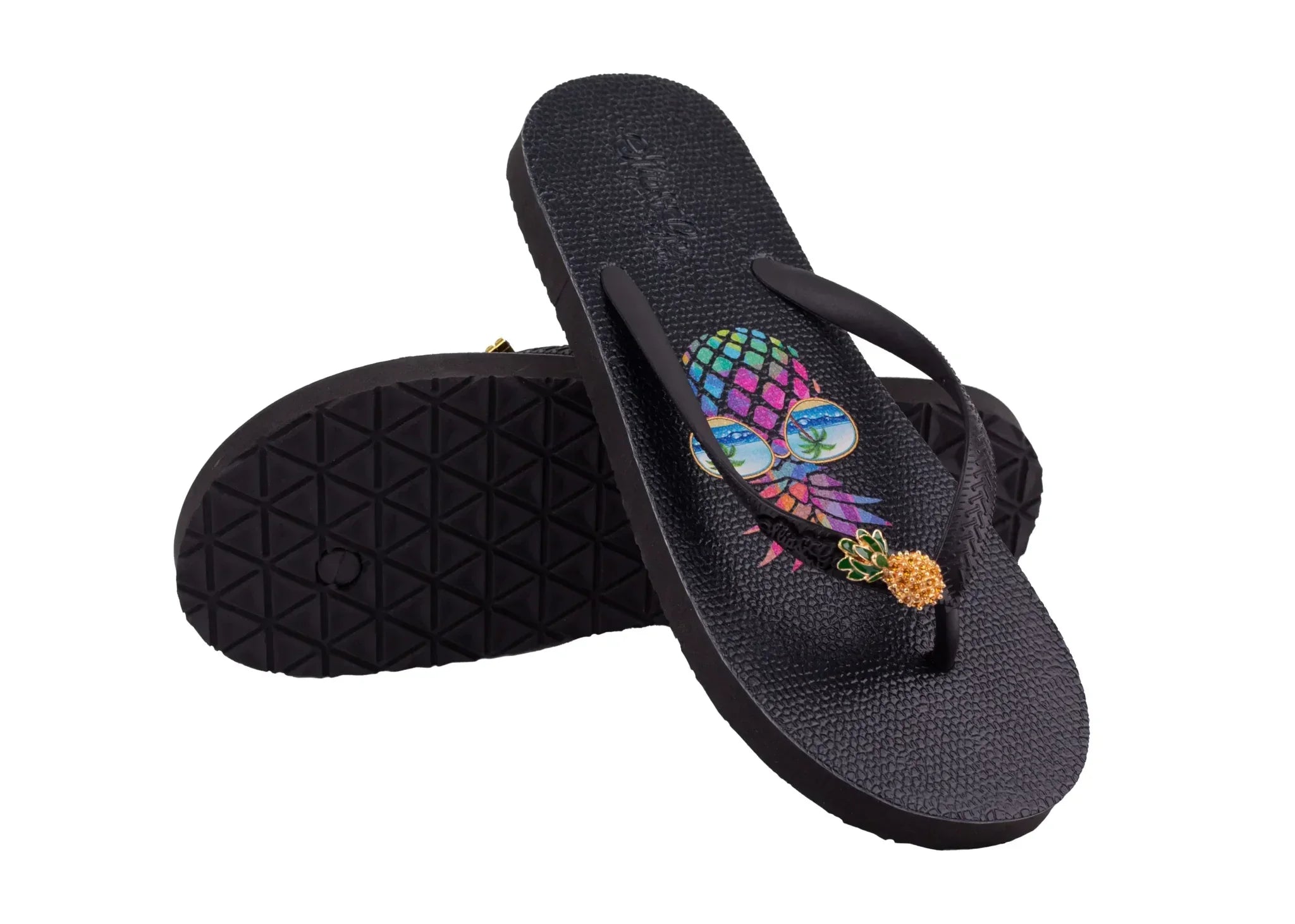 Slip&Go - Pineapple & Palm Premium Women’s Slipper 3