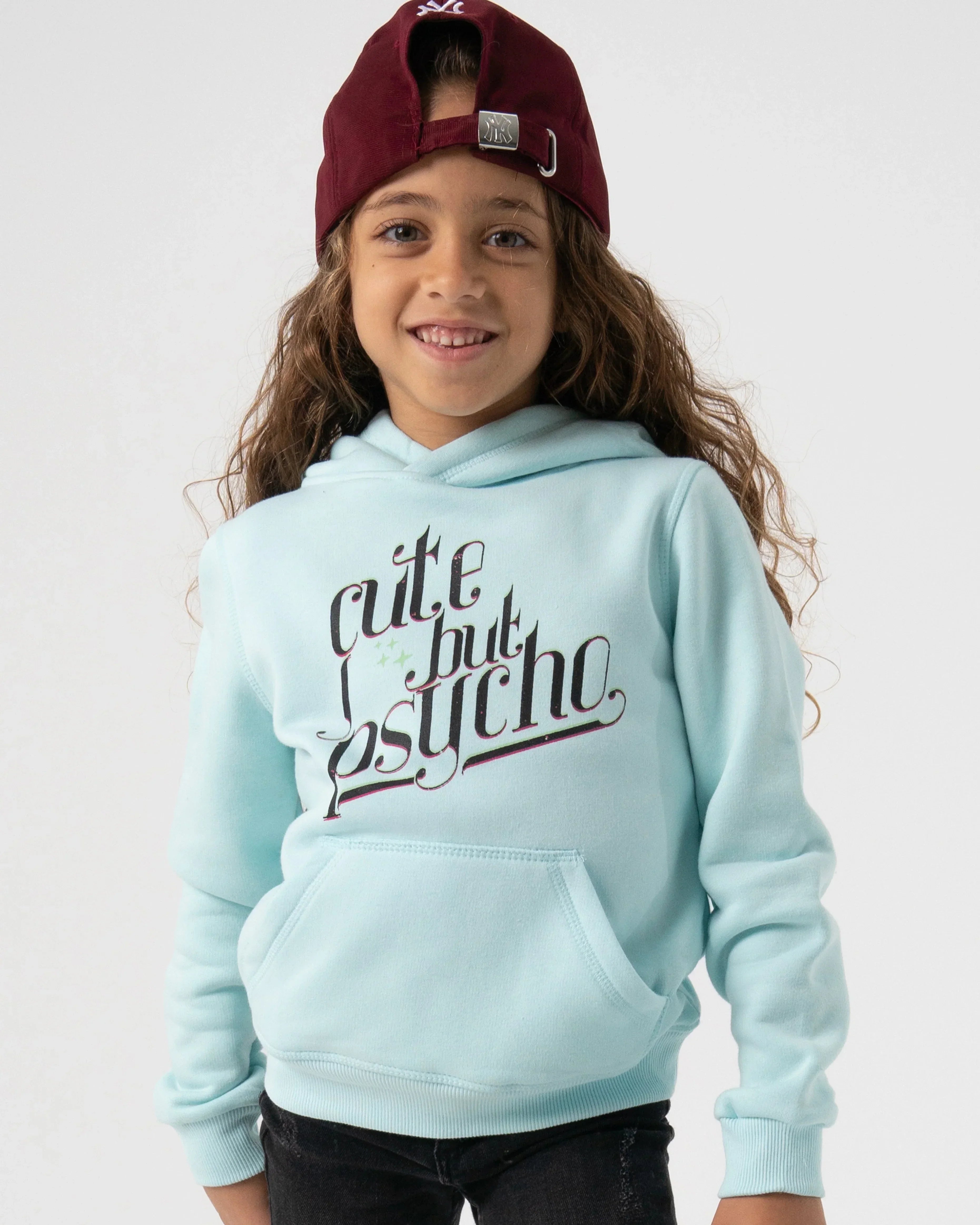 Cute But Psycho Girls Hoodie - NAS Trends - Babazzaro