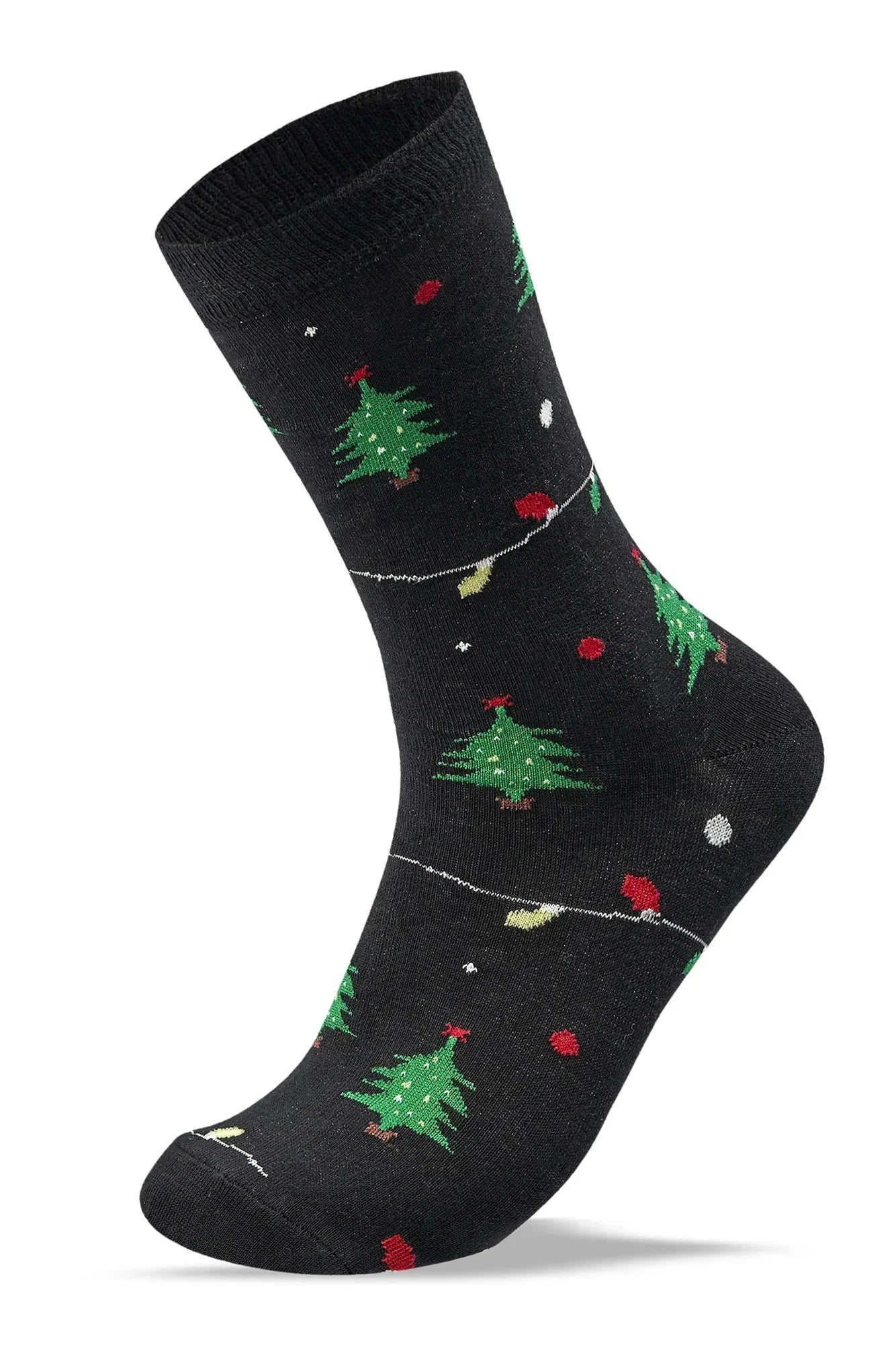 Women Set Of 3 Christmas Long Socks Pattern 2 Multi Color - Sam Socks - Babazzaro
