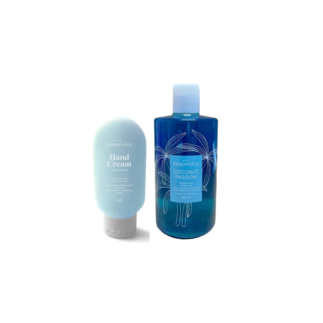 Shower Gel Coconut Passion & Hand Cream Coconut Passion - Essentials - Babazzaro