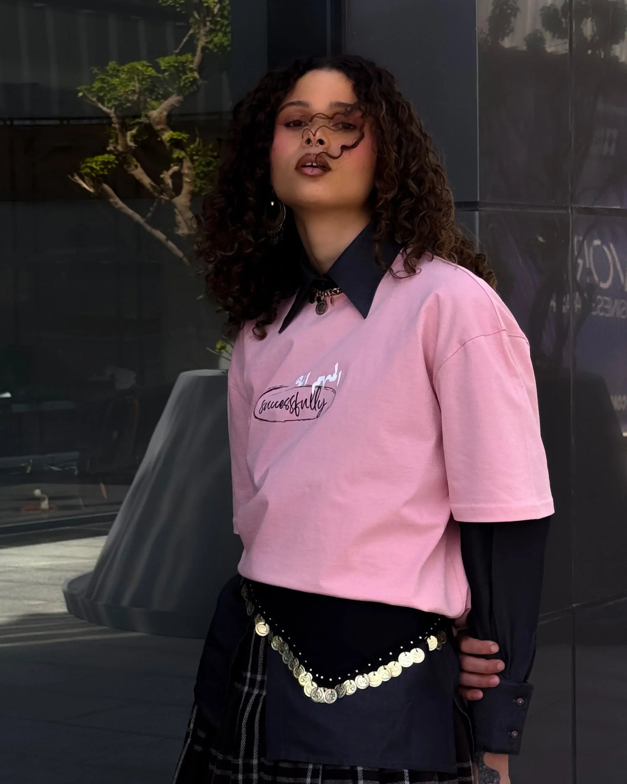 Successfully Women Oversized SS T-Shirt - Cashmer - NAS Trends 3