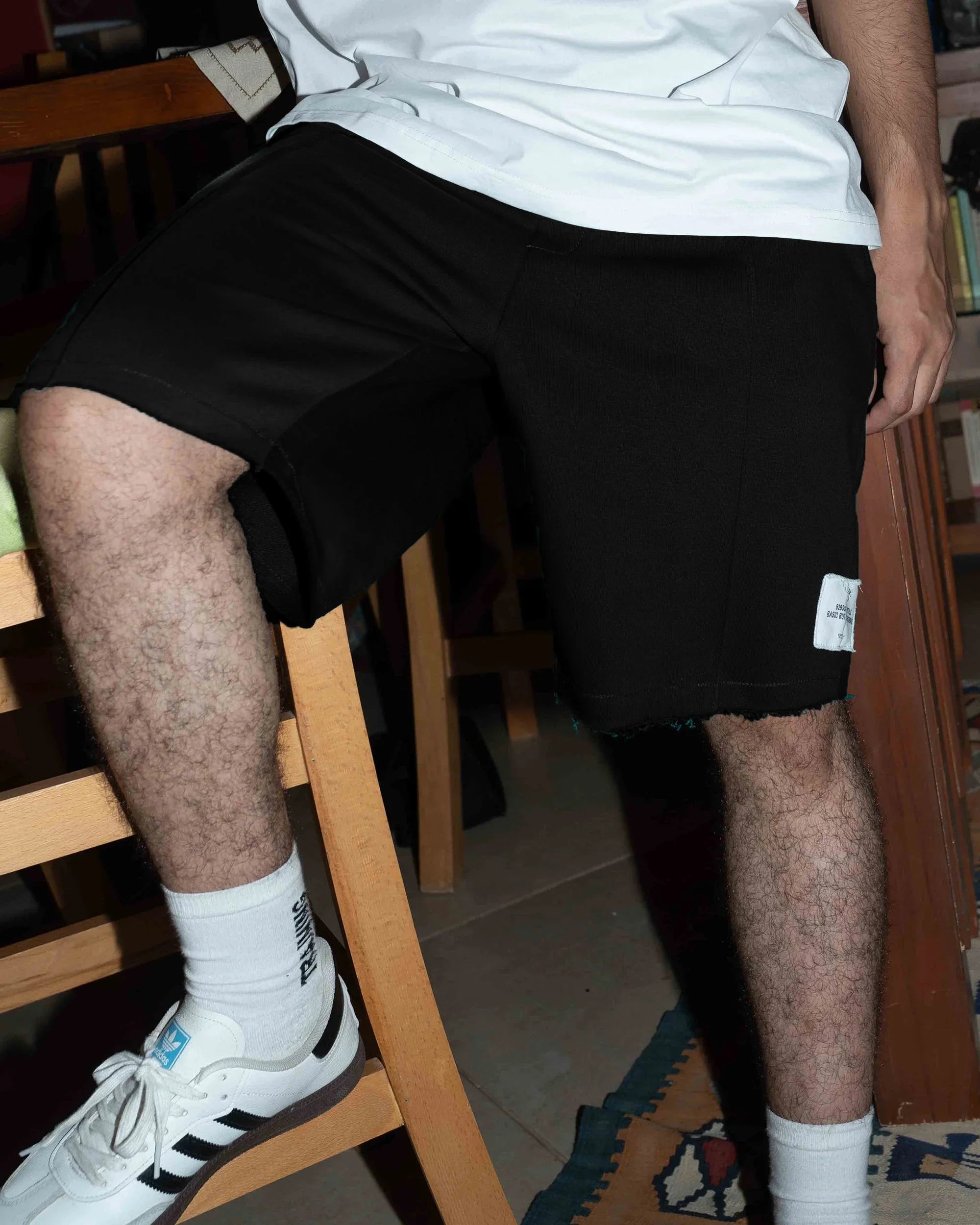 NAS Trends - Not Boring Unisex Short - Black 2