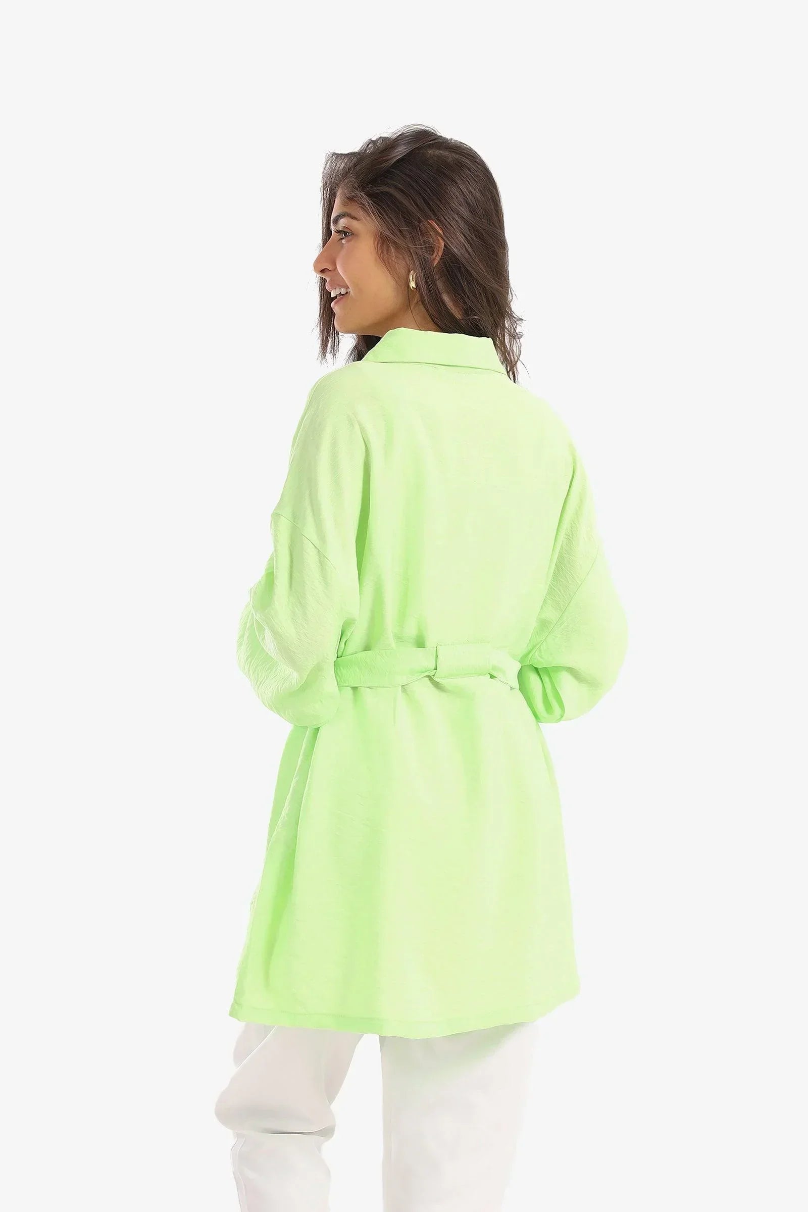 Clue - Satin Dropped Shoulder Shirt 2