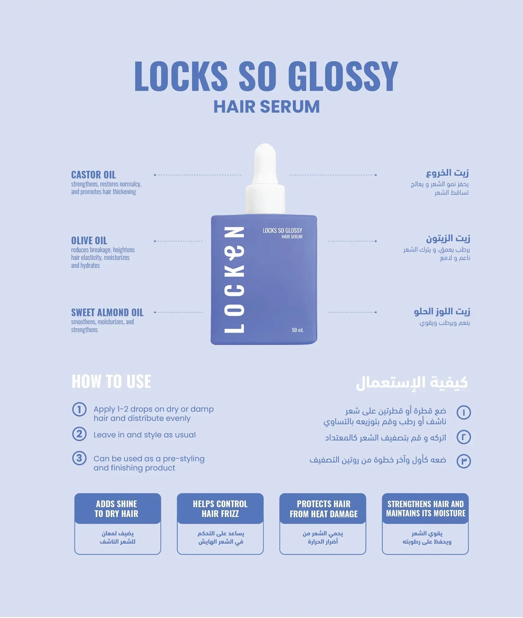 Locken - Mini Locks So Glossy Hair Serum 5