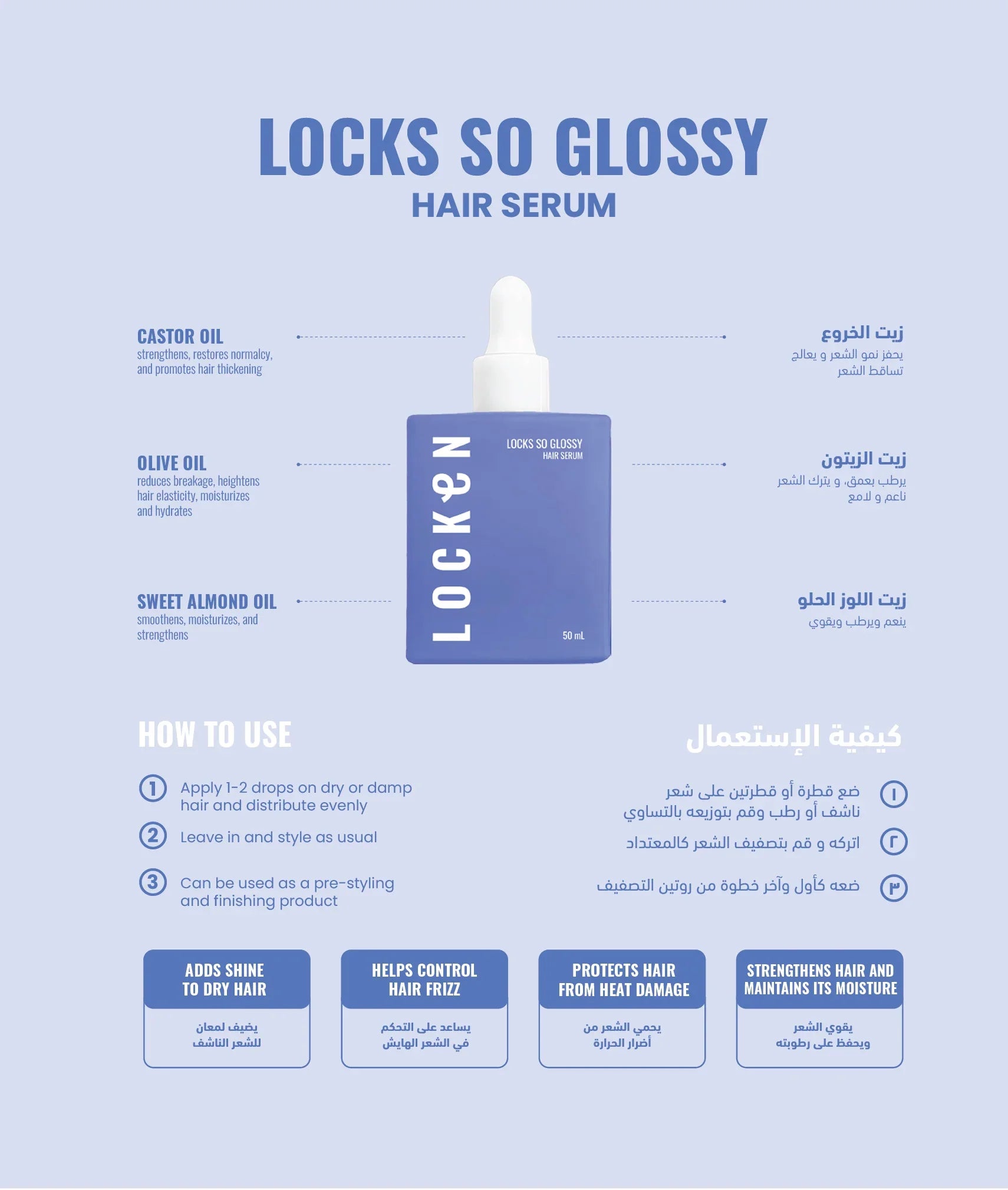 Locken - Locks So Glossy Hair Serum 8