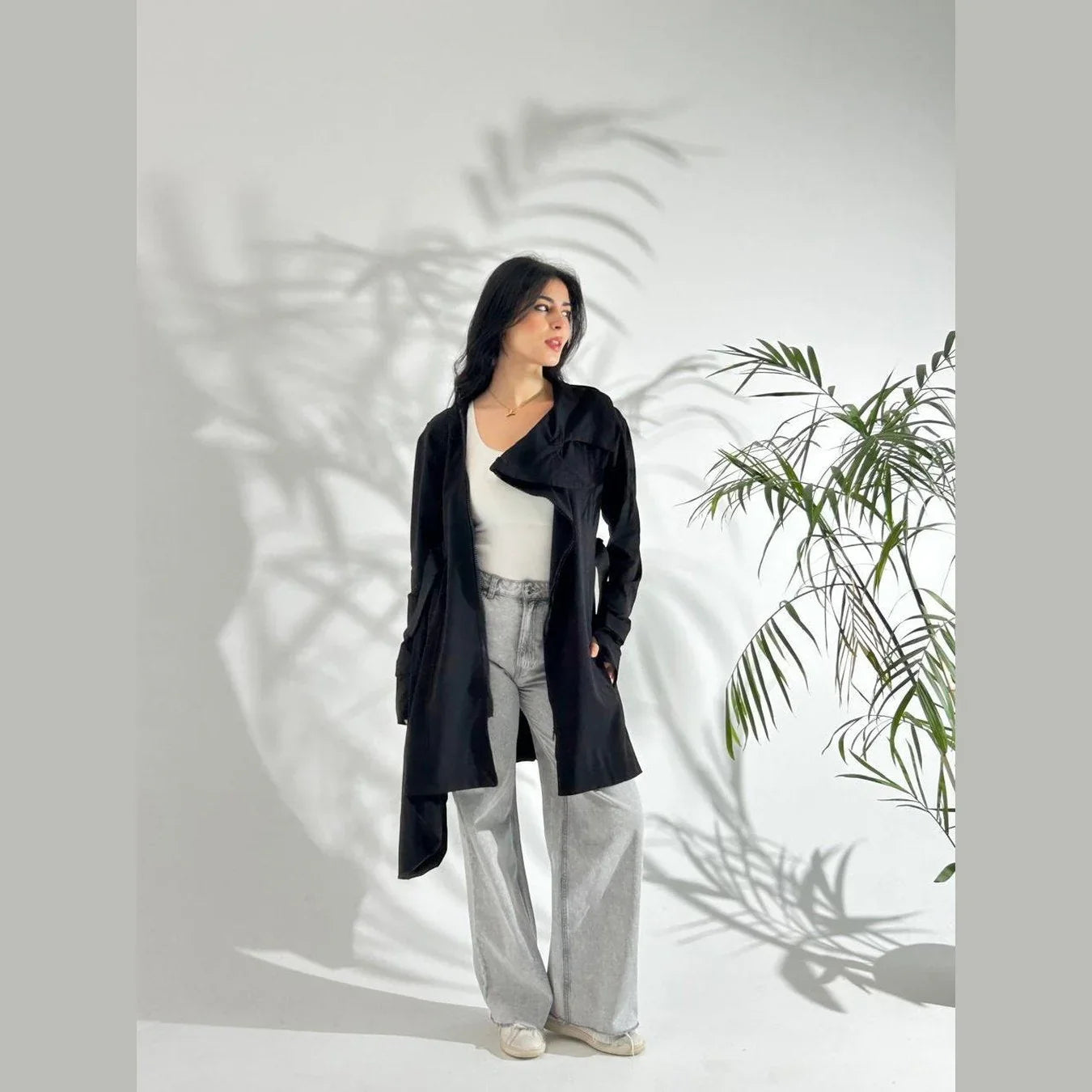 A_Squared_Y - Active black cardigan 2