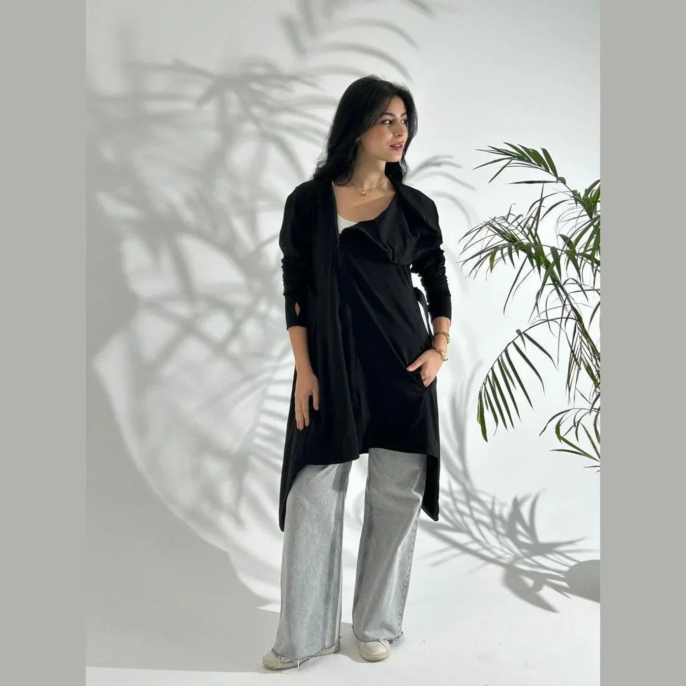 Active black cardigan - A_Squared_Y - Babazzaro