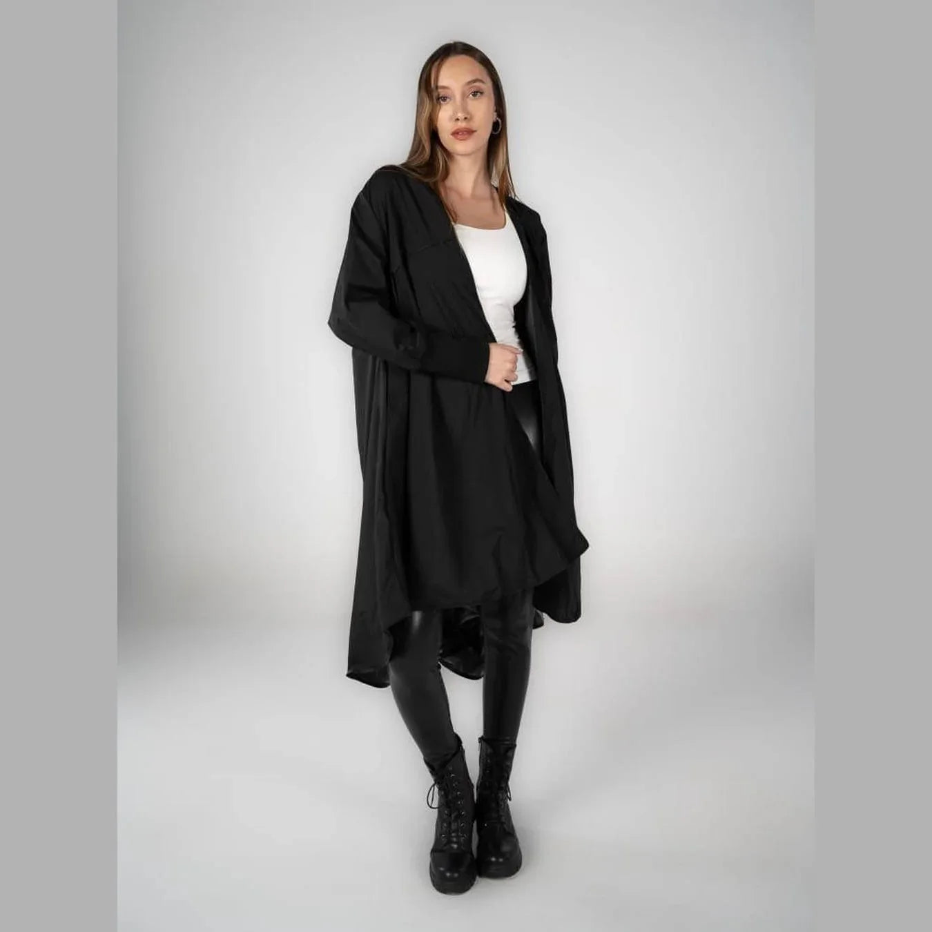 A_Squared_Y - long water proof cardigan 9