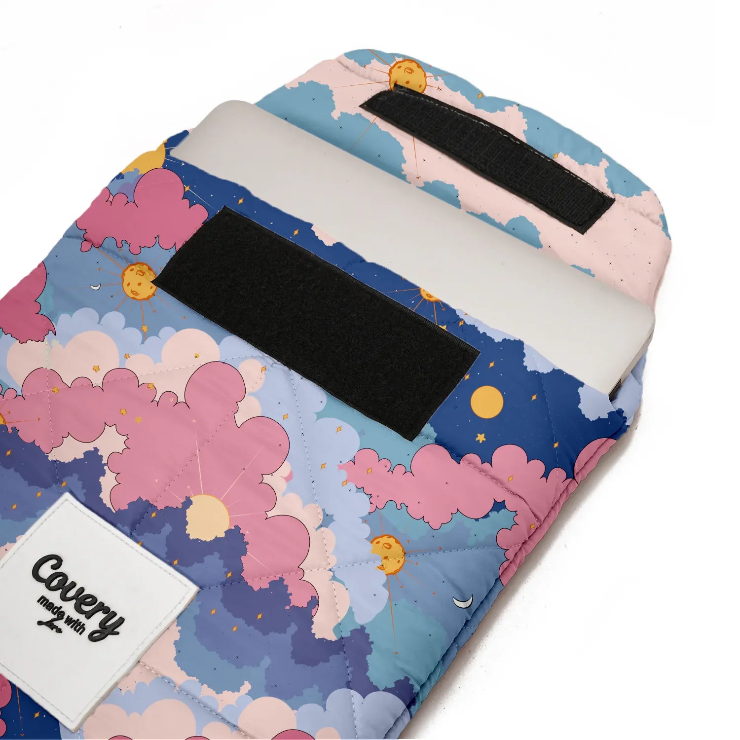 Covery - A Quiet Night Puffy Laptop Sleeves 2