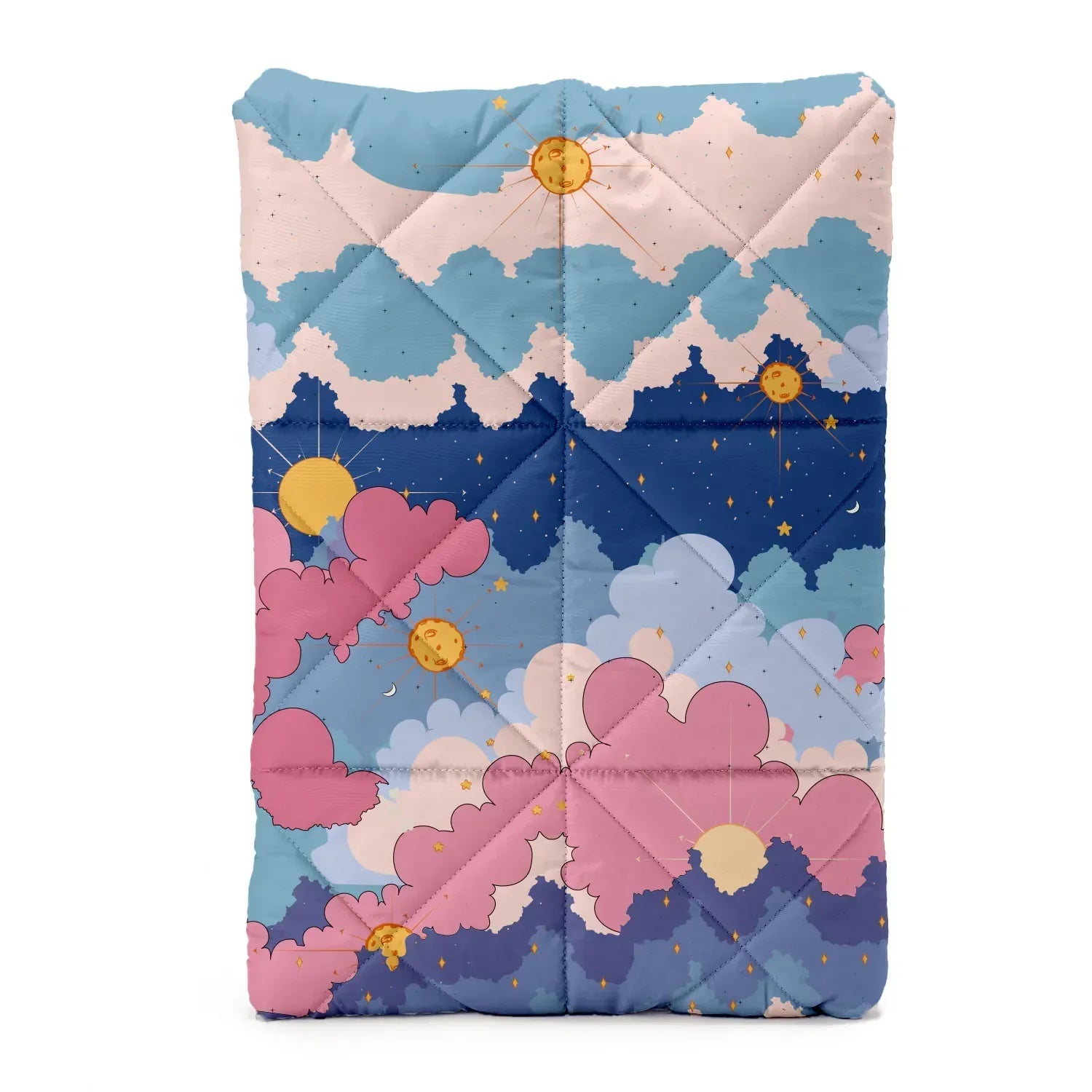 A Quiet Night Puffy Laptop Sleeves - Covery - Babazzaro