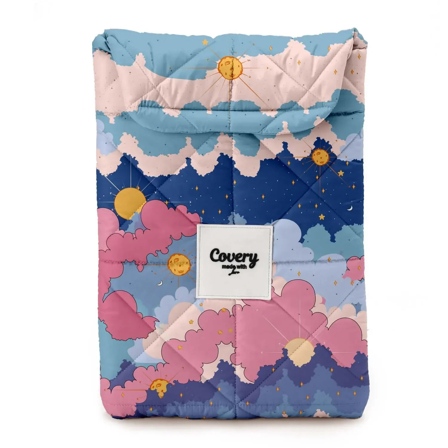 A Quiet Night Puffy Laptop Sleeves - Covery - Babazzaro