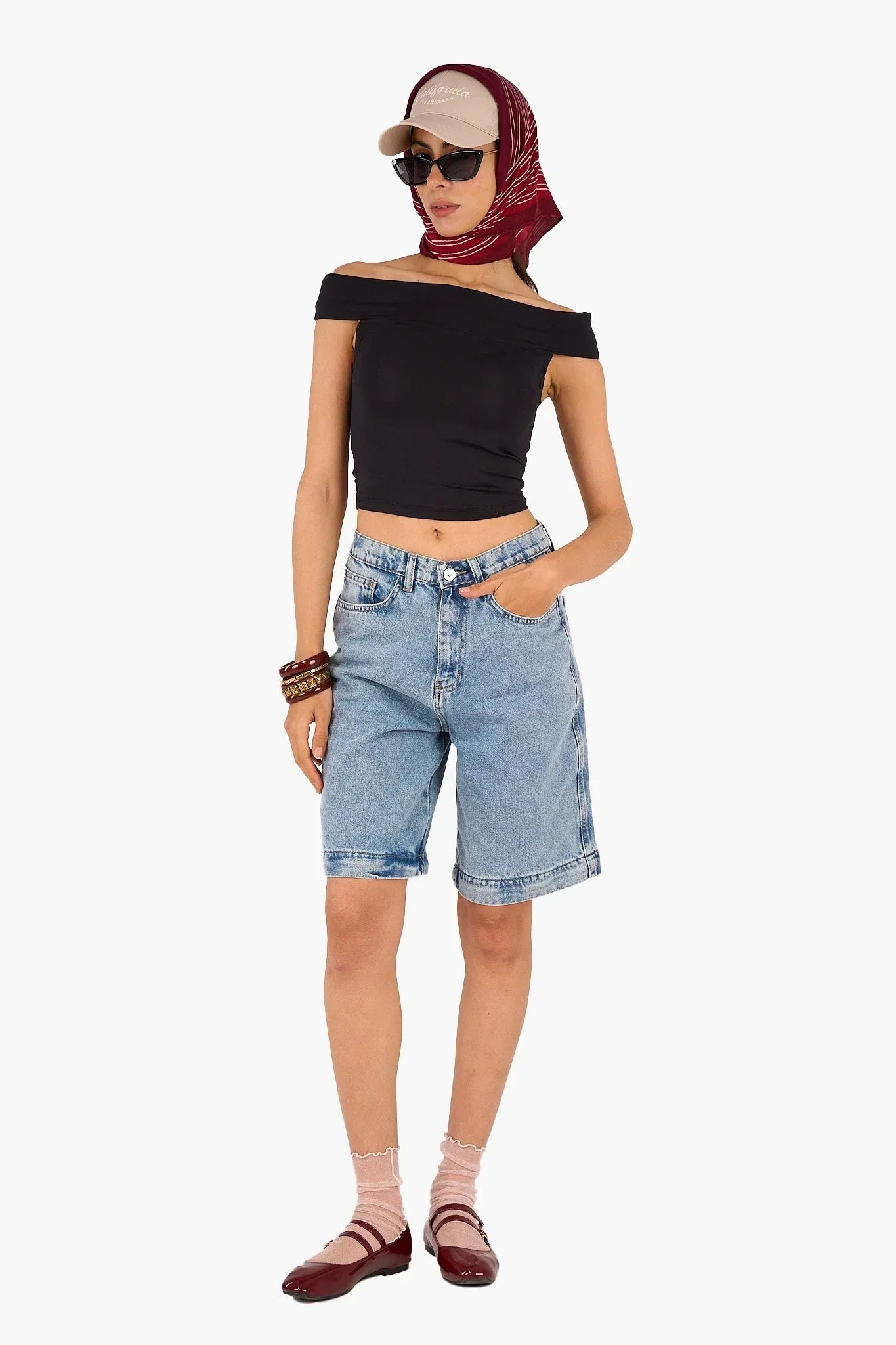Clue - Off Shoulder Cropped Top 4