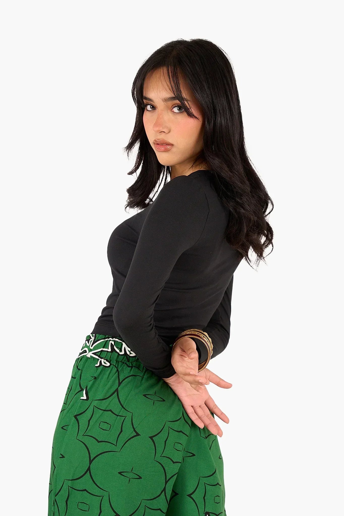 Clue - Long Sleeves Cropped Top 7