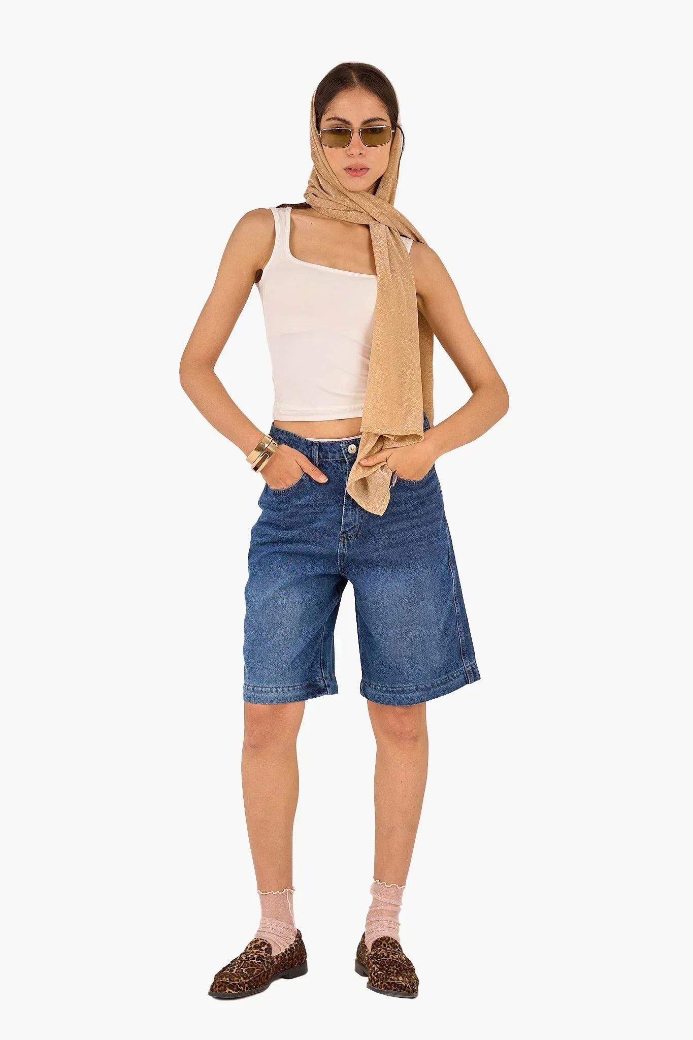 Clue - Square Neck Cropped Top 8