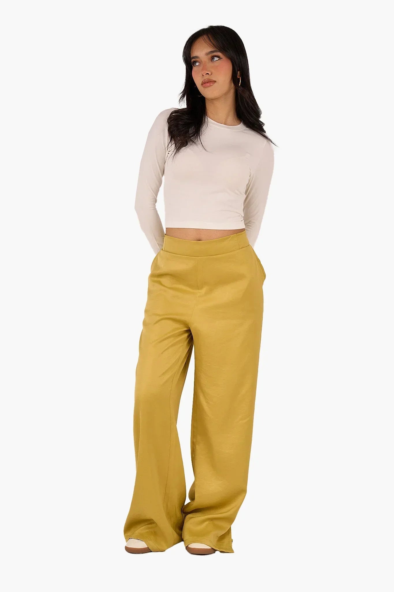 Clue - Long Sleeves Cropped Top 12