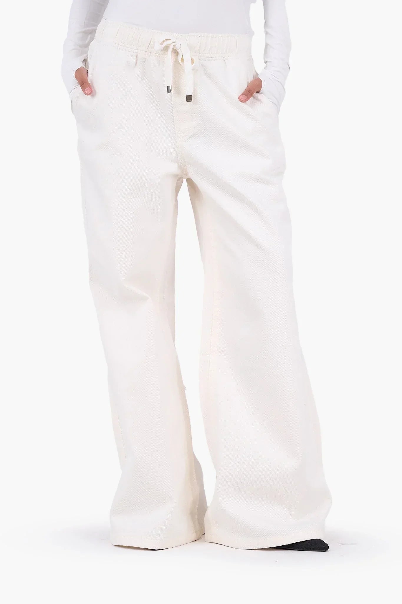 Clue - Cotton Plain Pants 2
