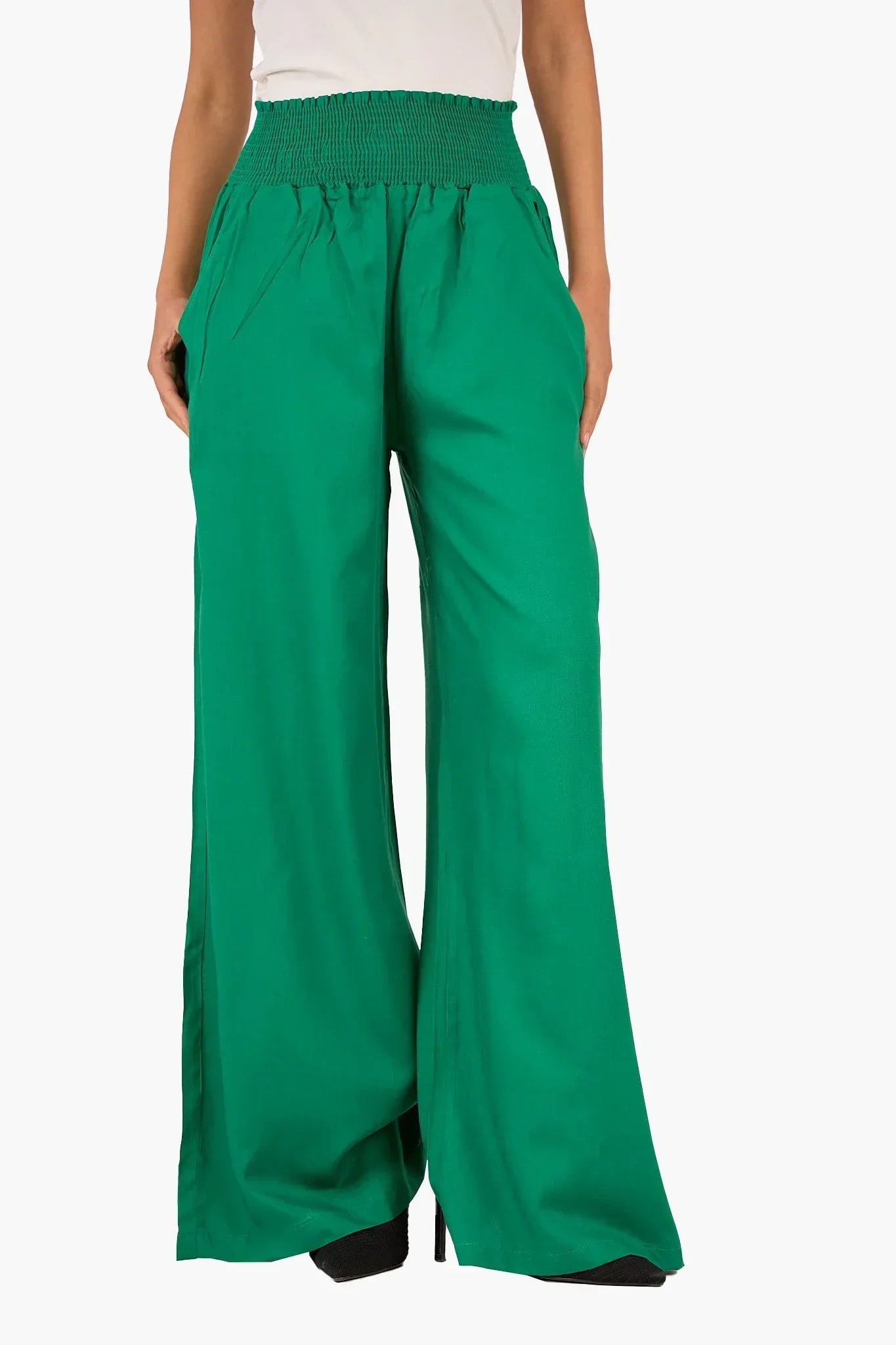 Clue - Tencel Wide Leg Pants 4