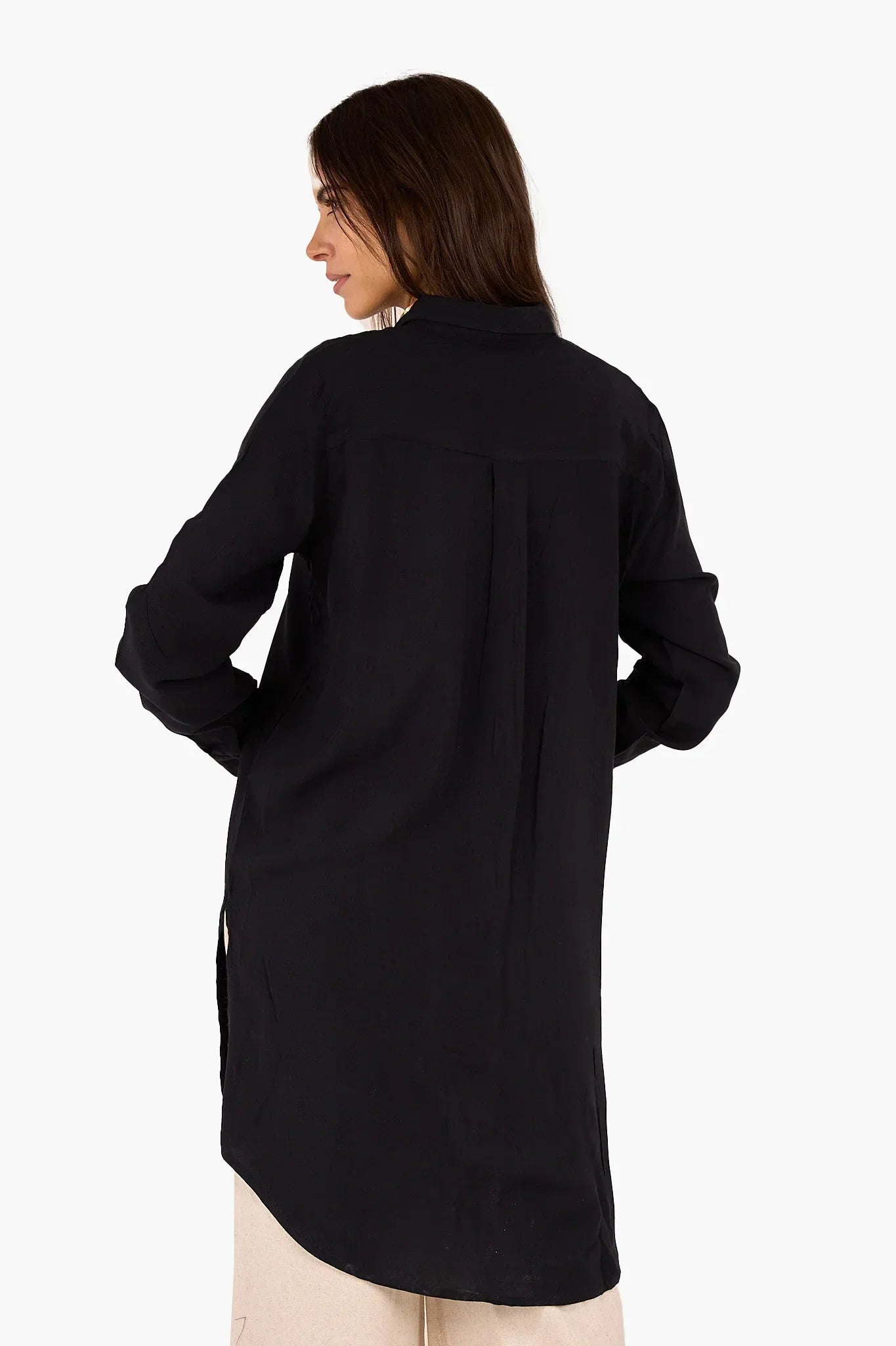 Clue - Rayon Waffle Long Shirt 9