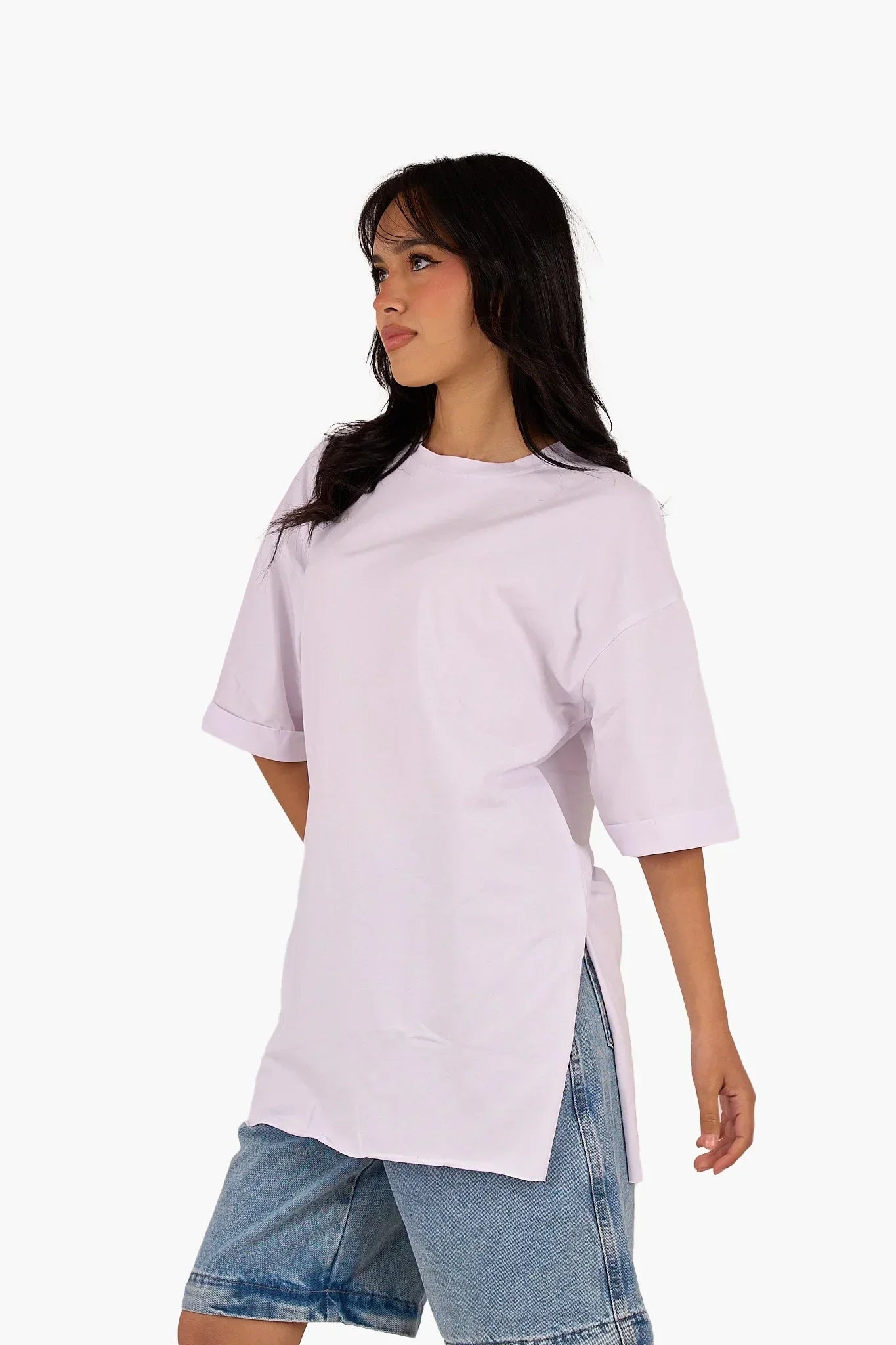 Clue - Oversized Cotton T-Shirt 2