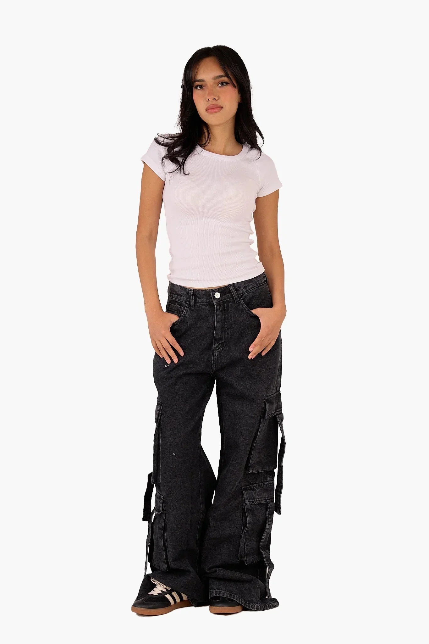 Clue - Cargo Jeans with 4 Pockets 4