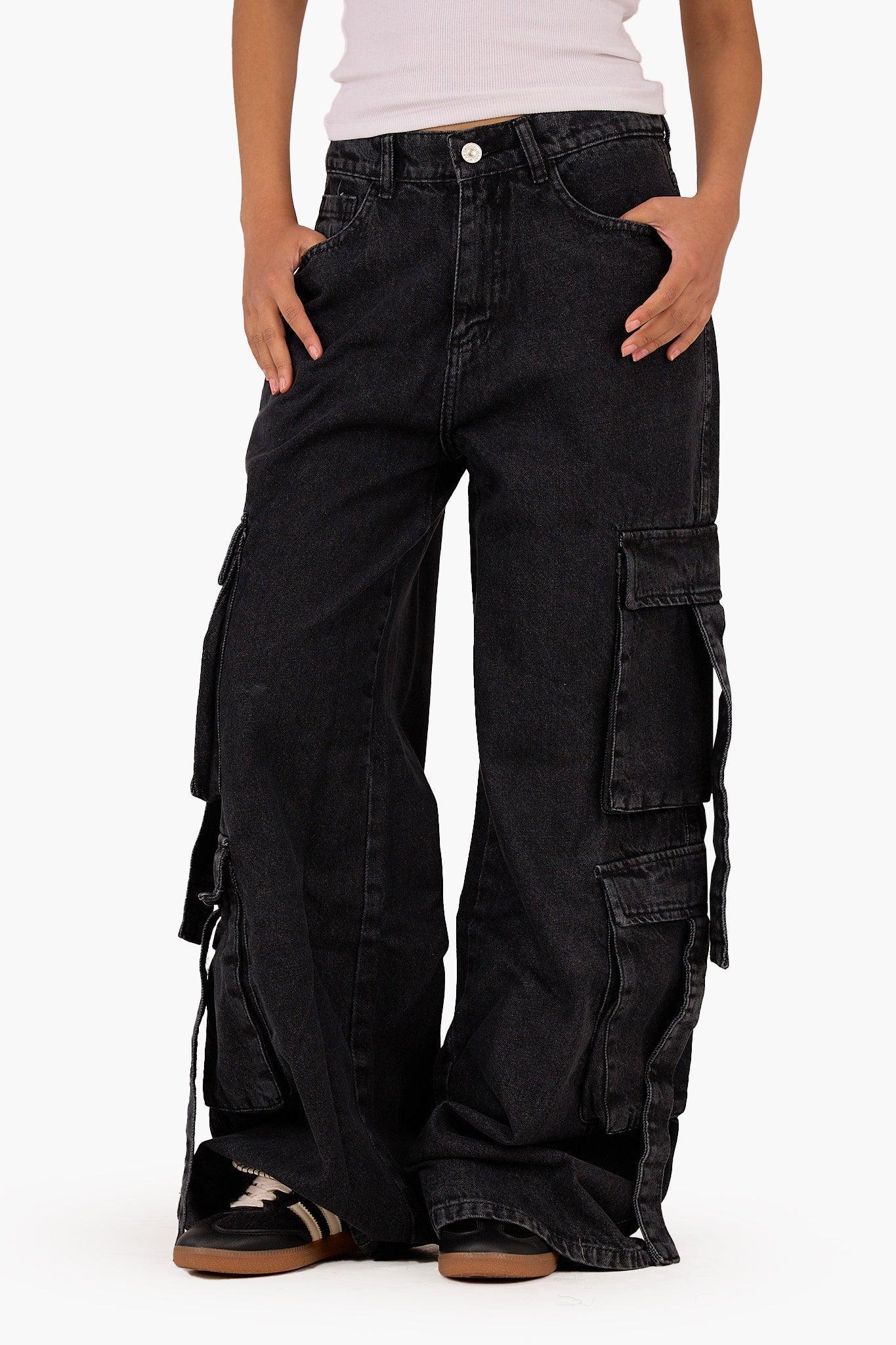 Clue - Cargo Jeans with 4 Pockets 1
