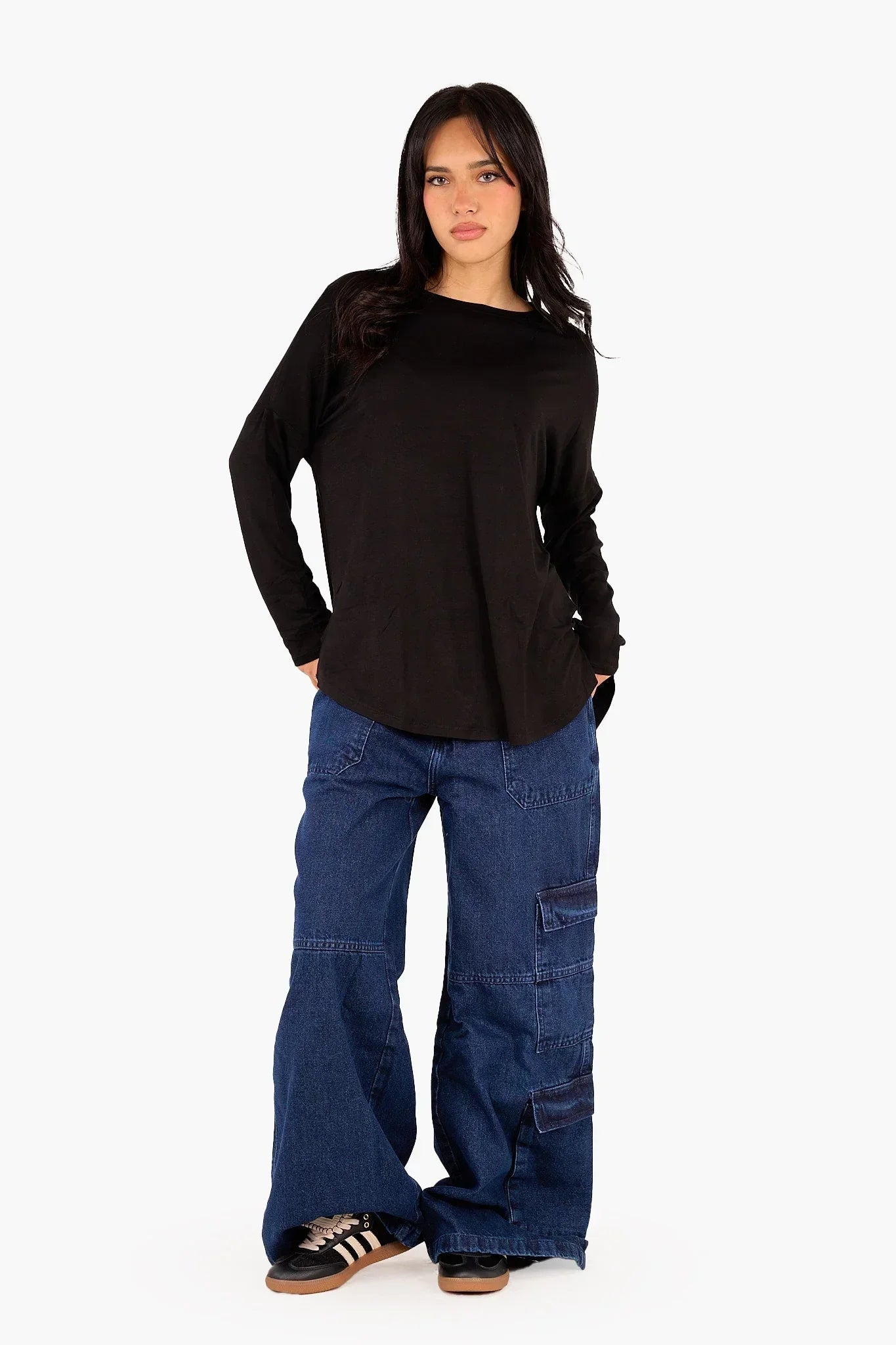 Clue - Cargo Jeans with Pockets 4