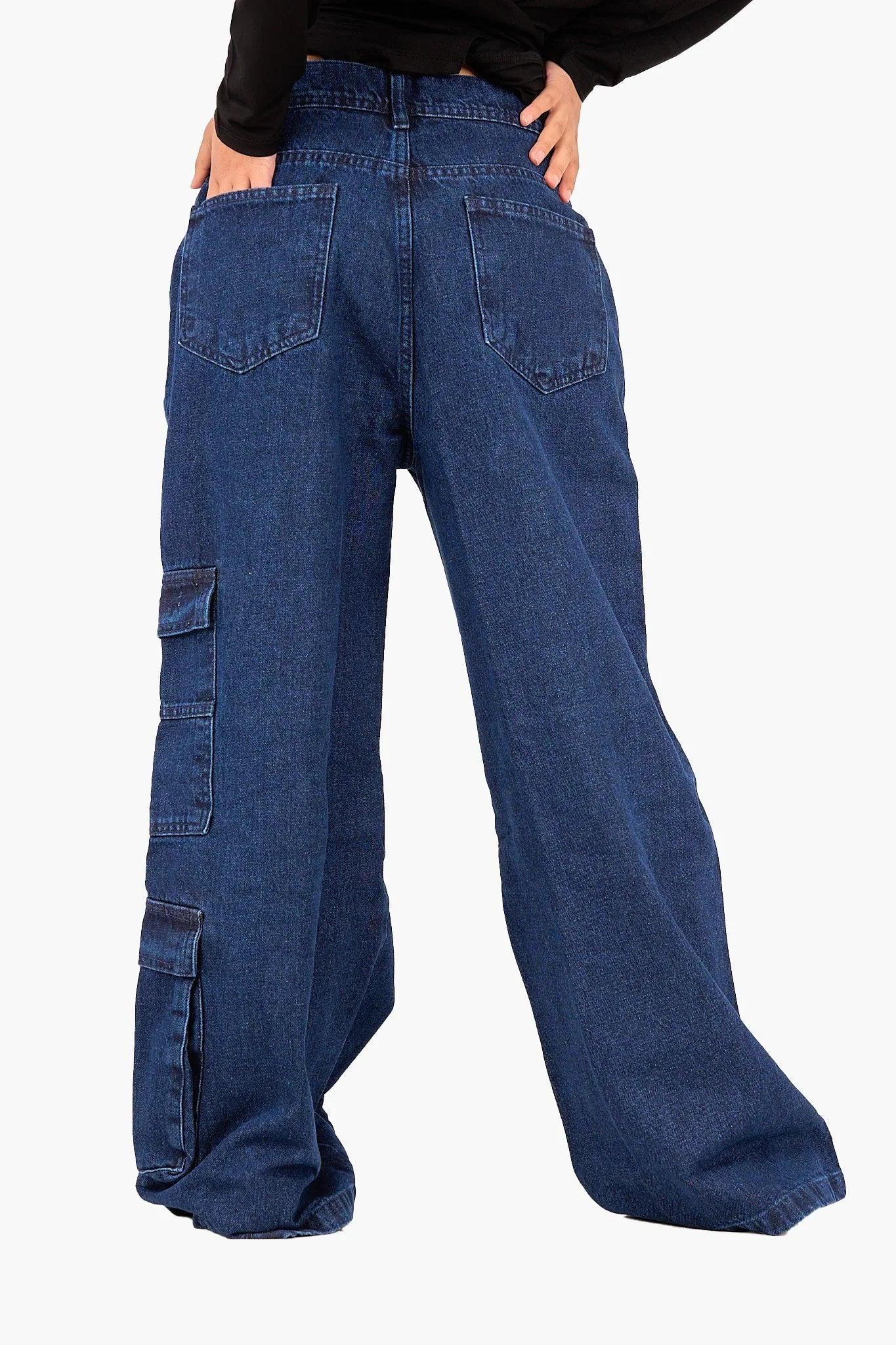 Clue - Cargo Jeans with Pockets 3