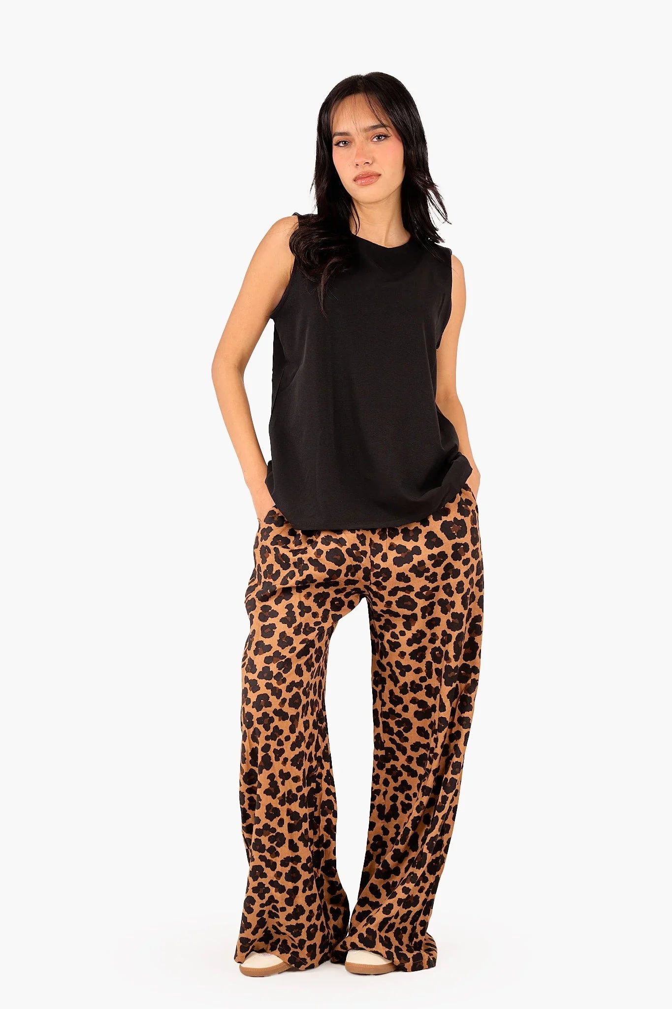 Tencel Sleeveless Blouse - Clue - Babazzaro