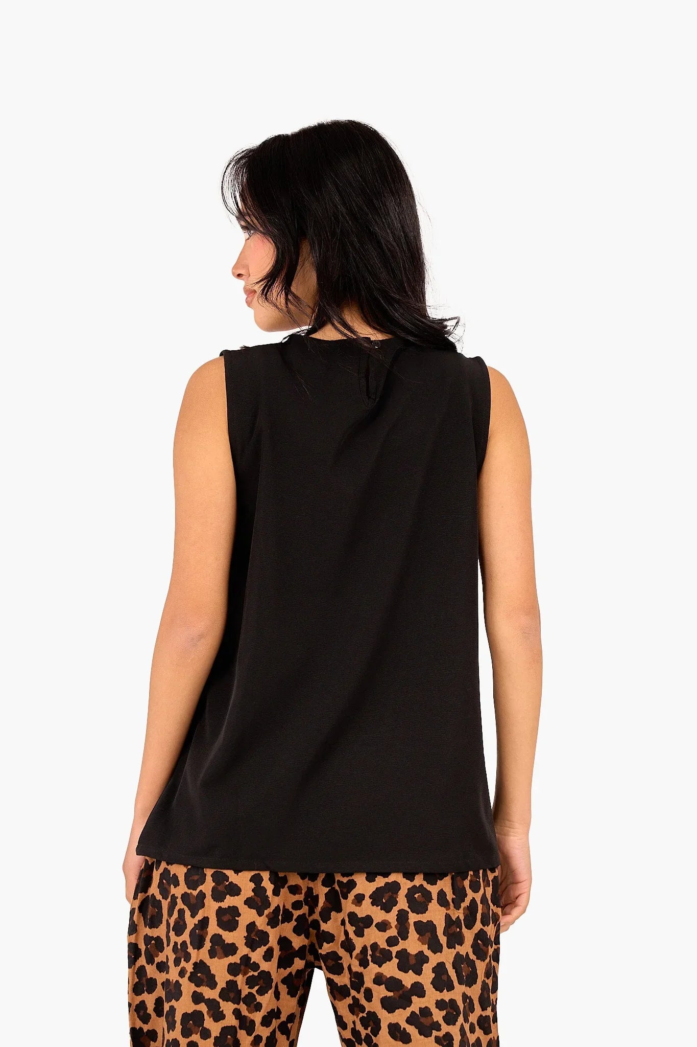 Clue - Tencel Sleeveless Blouse 10