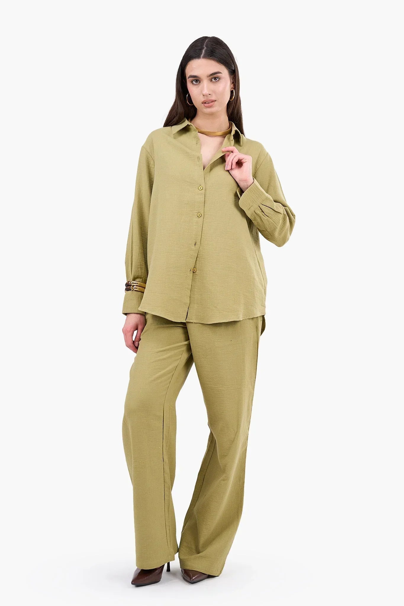 Clue - Relaxed Elegance Tencel Shirt 13