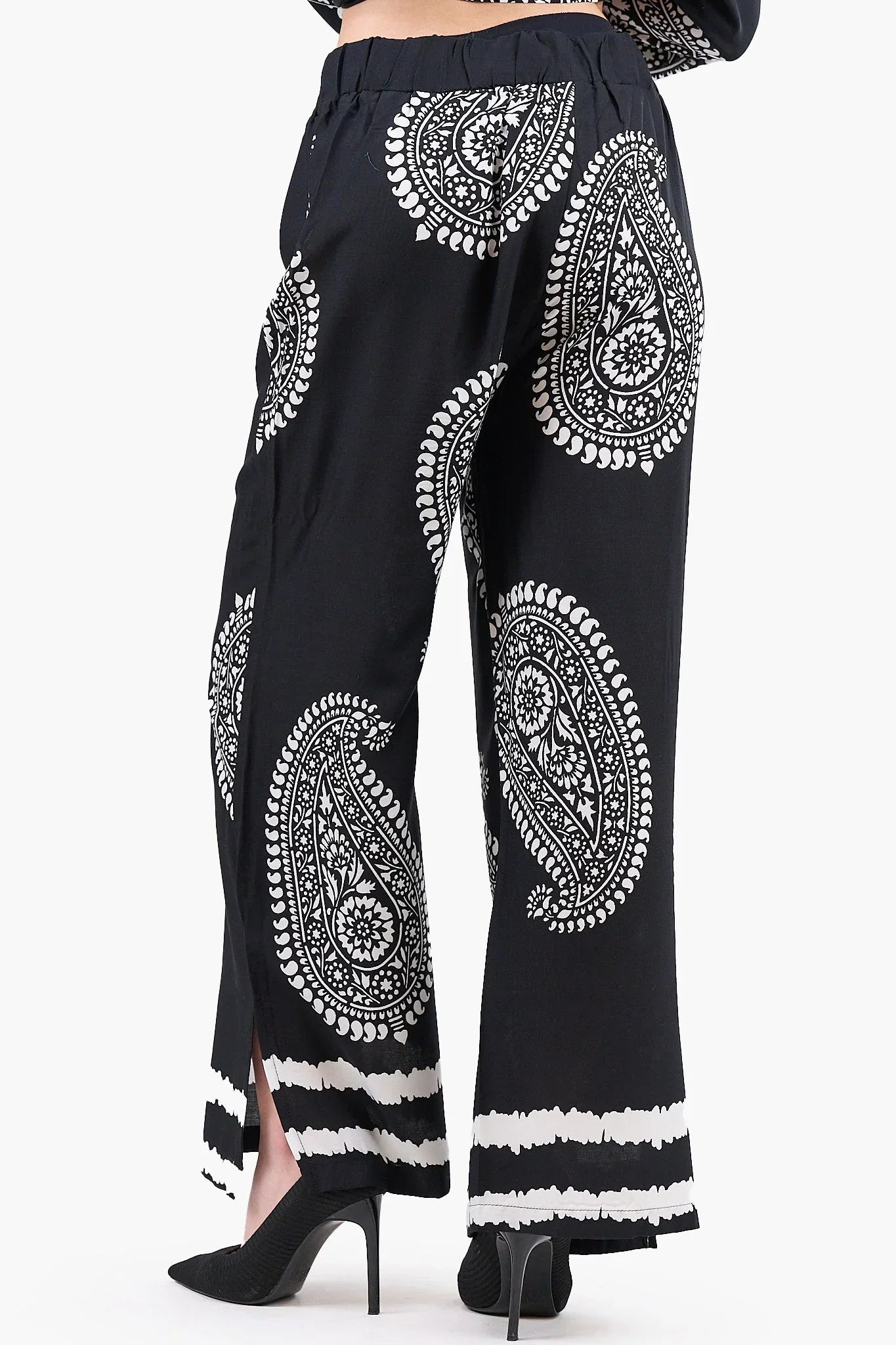 Clue - Black Bohemian Comfy Pants 2