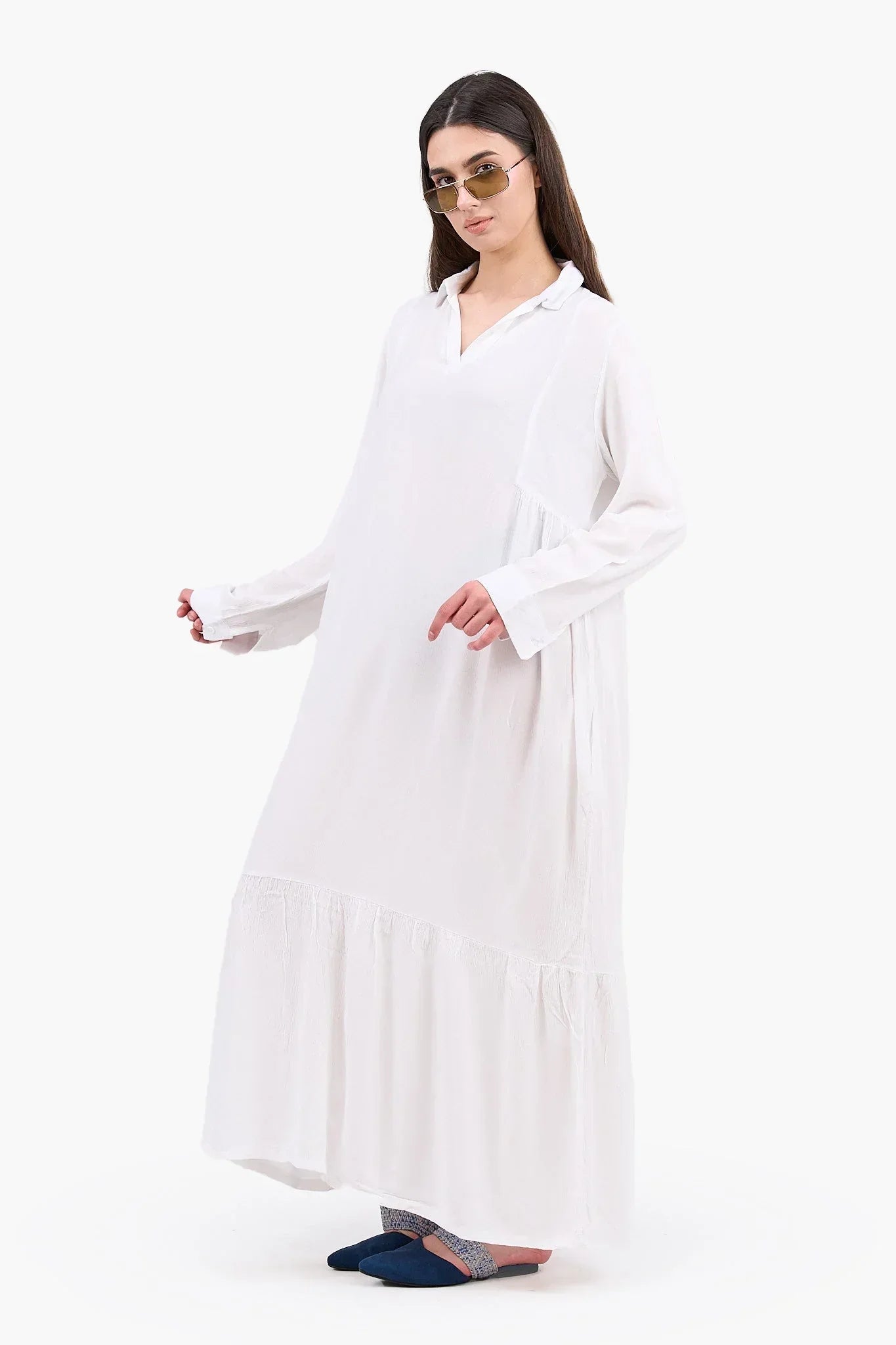 Clue - Buttoned Cuffs Dress 2