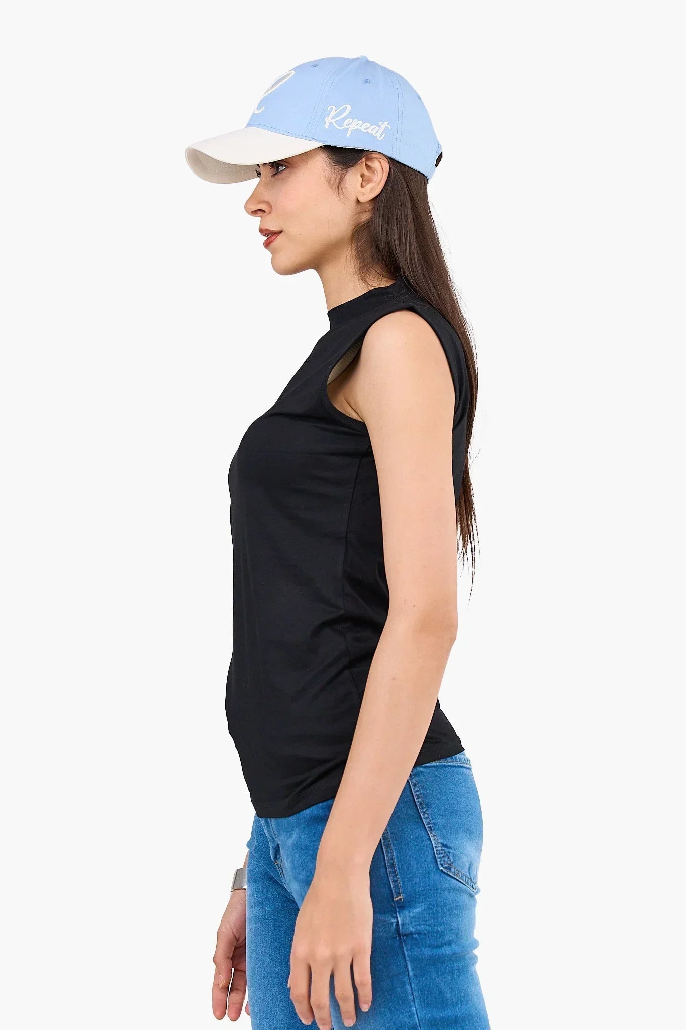 Clue - High Neck Sleeveless Top 2